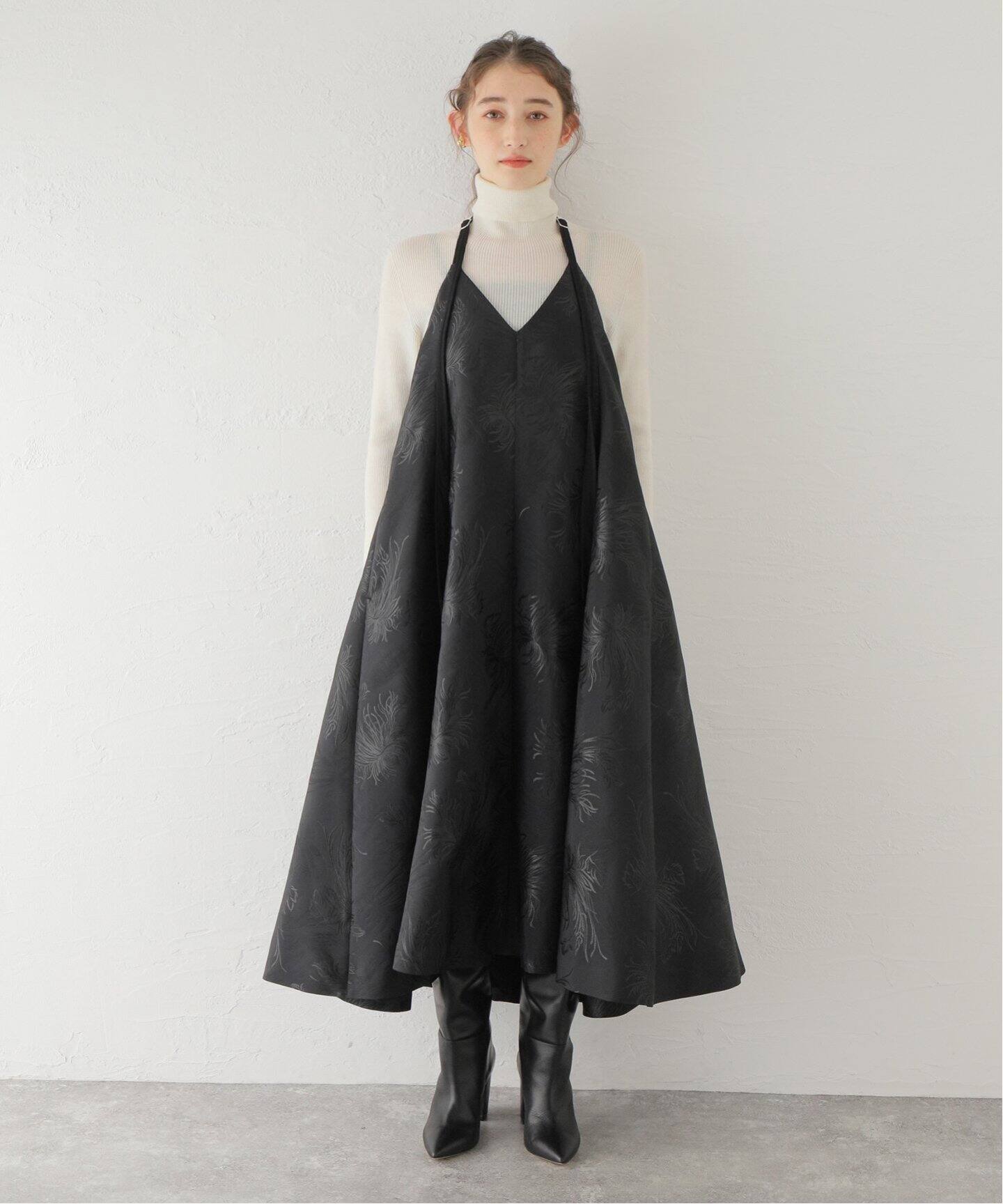 Toga Pulla トーガプルラ Polyester Jacquard Dress ワンピース Journal Standard L Essage ジャーナルスタンダード レサージュ 公式のファッション通販 Baycrew S Store