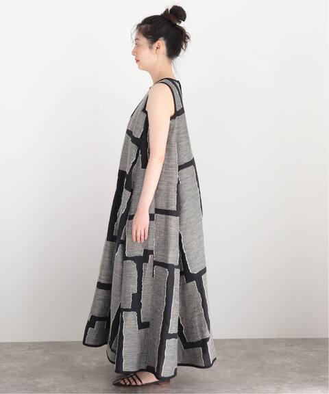 Inscrire アンスクリア Cut Jacquard Flare Dress ワンピース Journal Standard L Essage ジャーナルスタンダード レサージュ 公式のファッション通販 Baycrew S Store