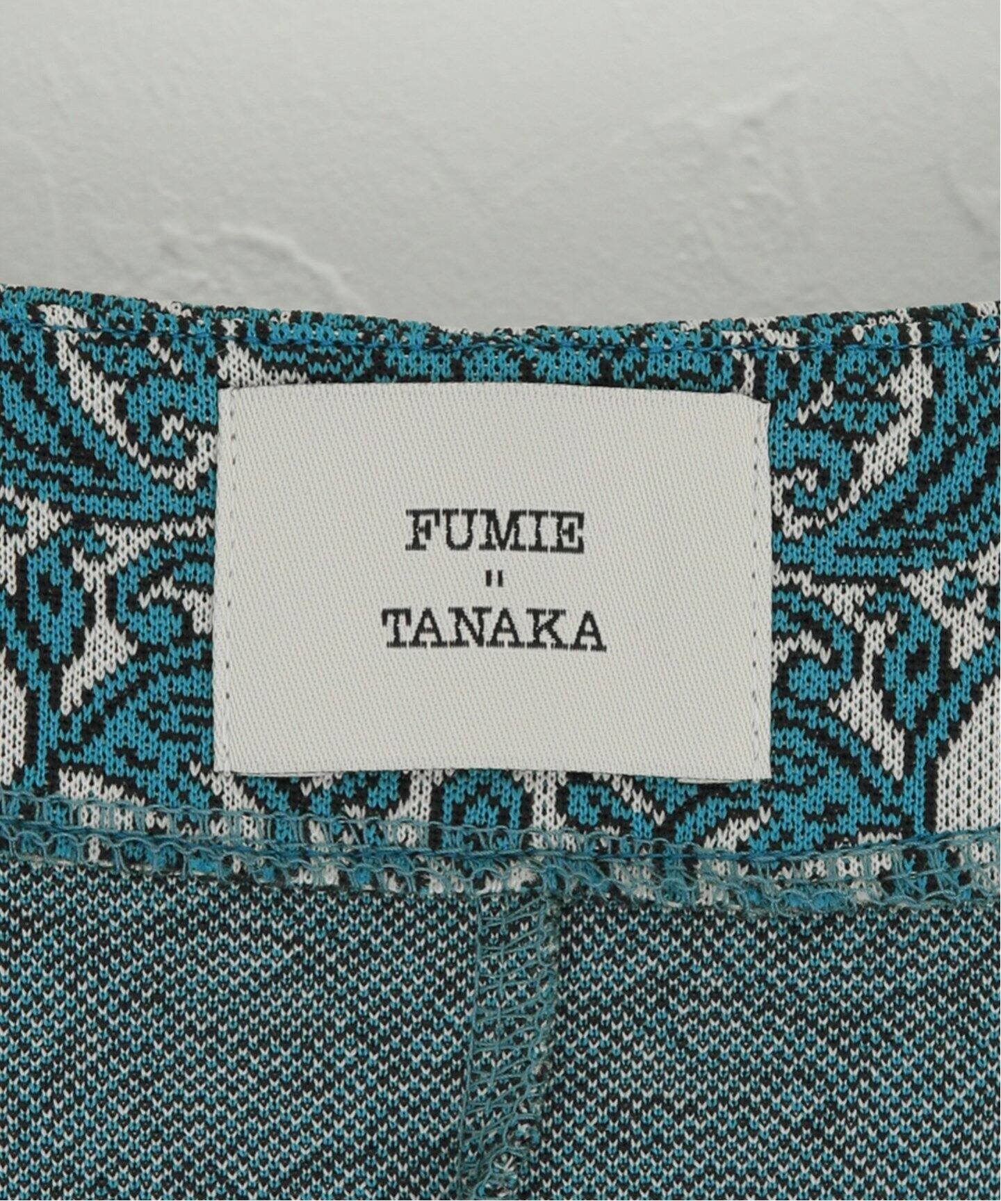 FUMIE TANAKA/フミエタナカ】jacquard straight OP:ワンピース ...