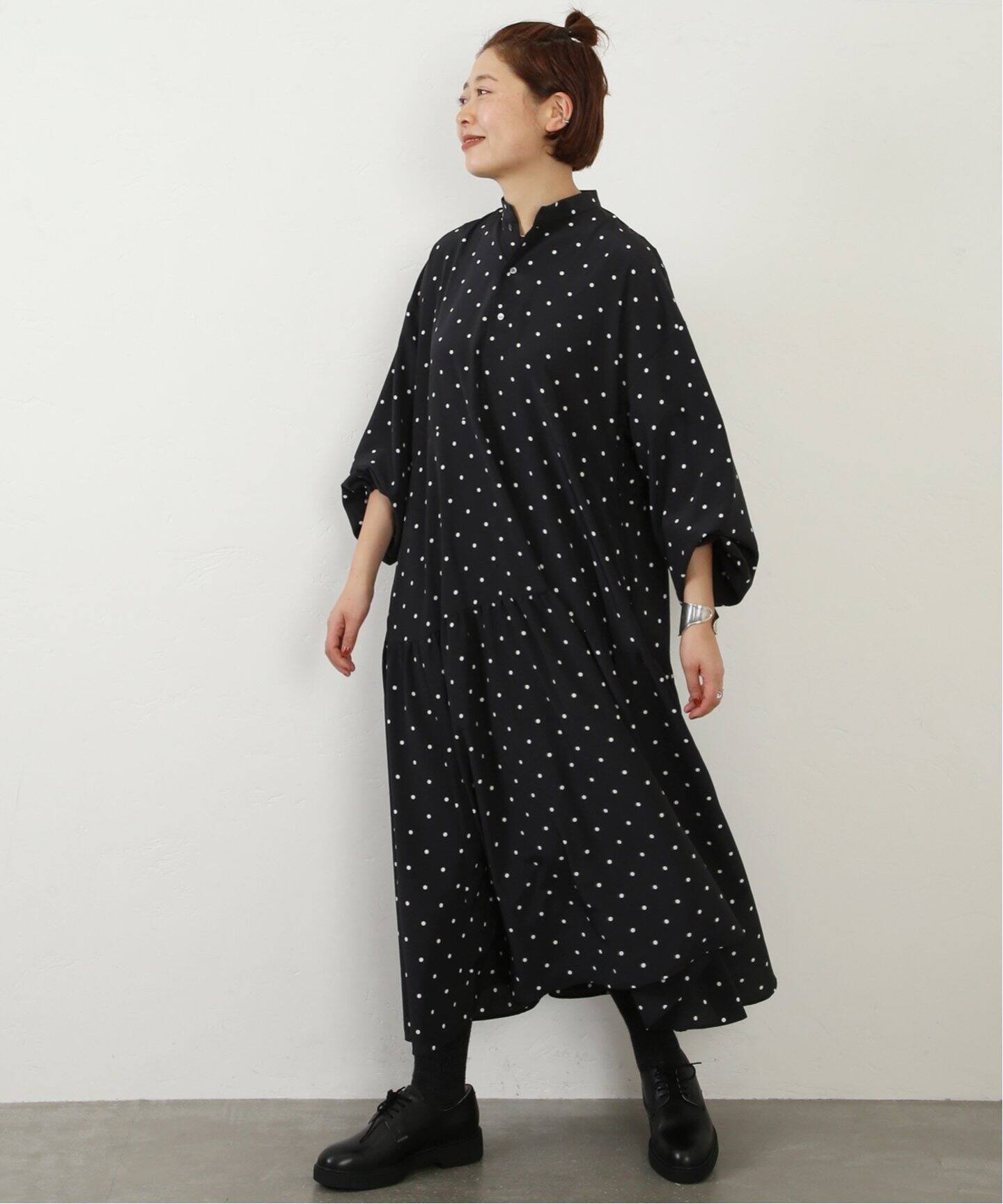 ドット ティアードワンピース（ワンピース）｜journal standard luxe  