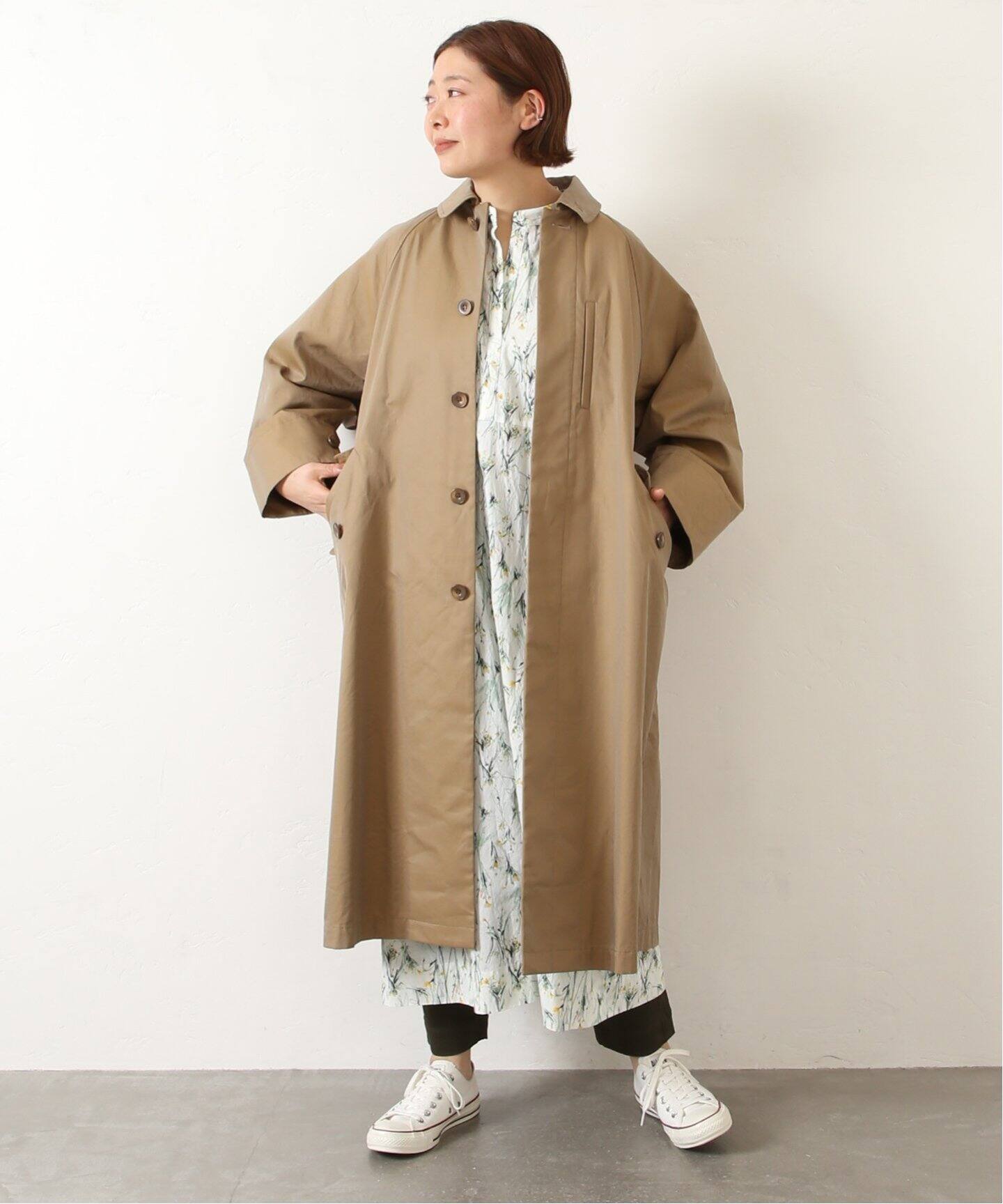 フラワーローン ギャザーワンピース（ワンピース）｜journal standard  