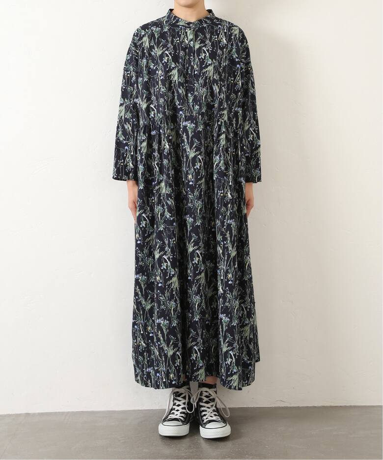 フラワーローン ギャザーワンピース（ワンピース）｜journal standard  