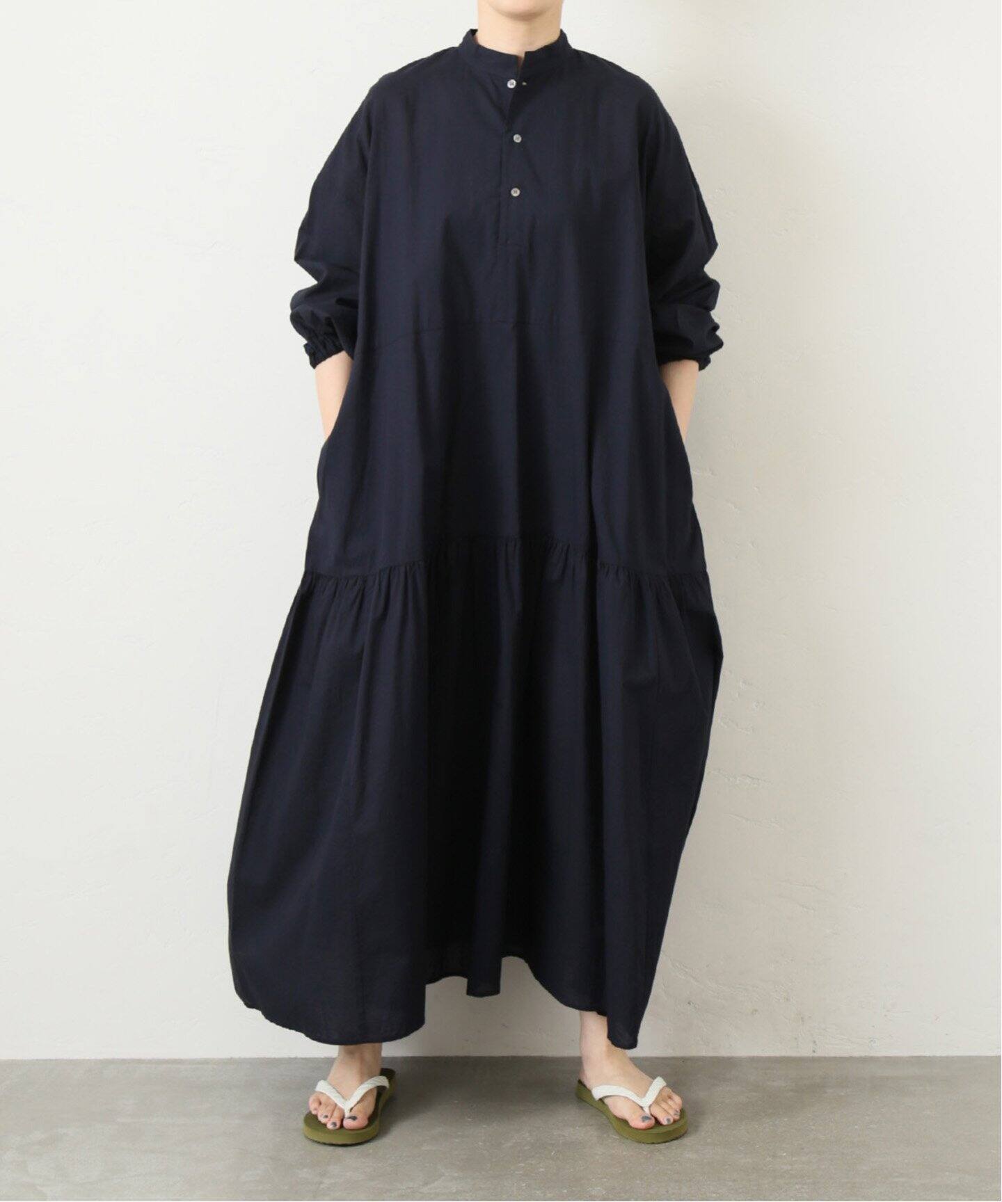 キャンブリック ティアードワンピース（ワンピース）｜journal  