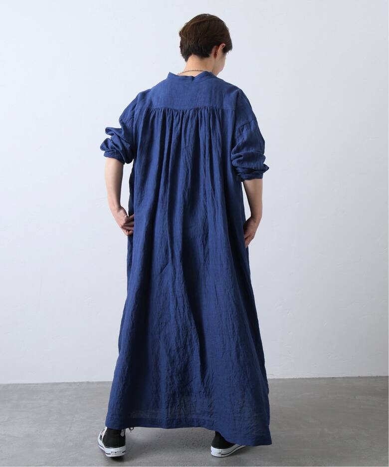 リネンキーネックワンピース（ワンピース）｜journal standard luxe  