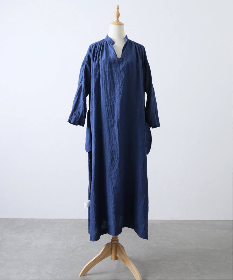 リネンキーネックワンピース（ワンピース）｜journal standard luxe 