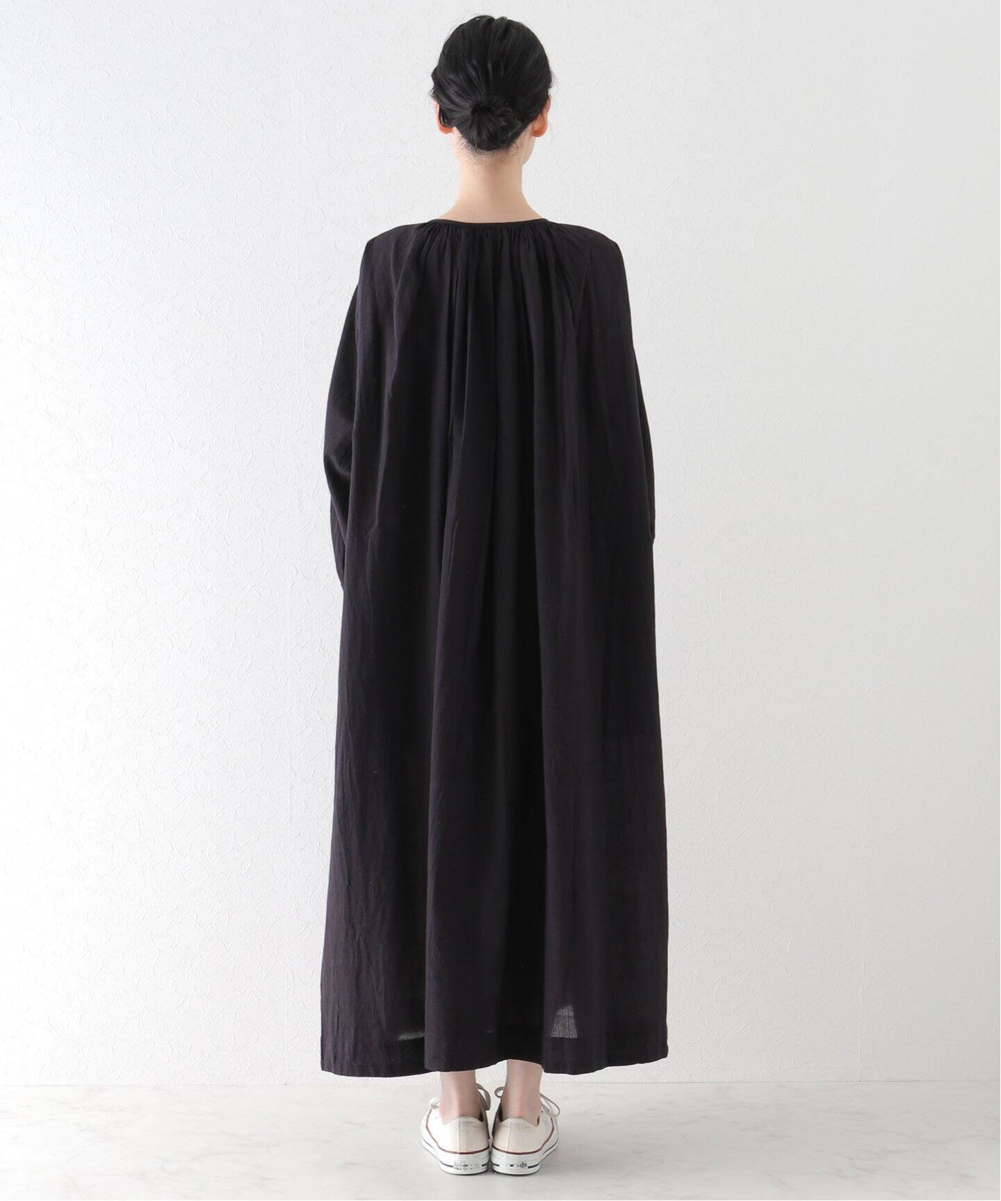 Khadi ＆ Co/カディ&コー】WIDE PULL DRESS-CARDIZ PLUS 