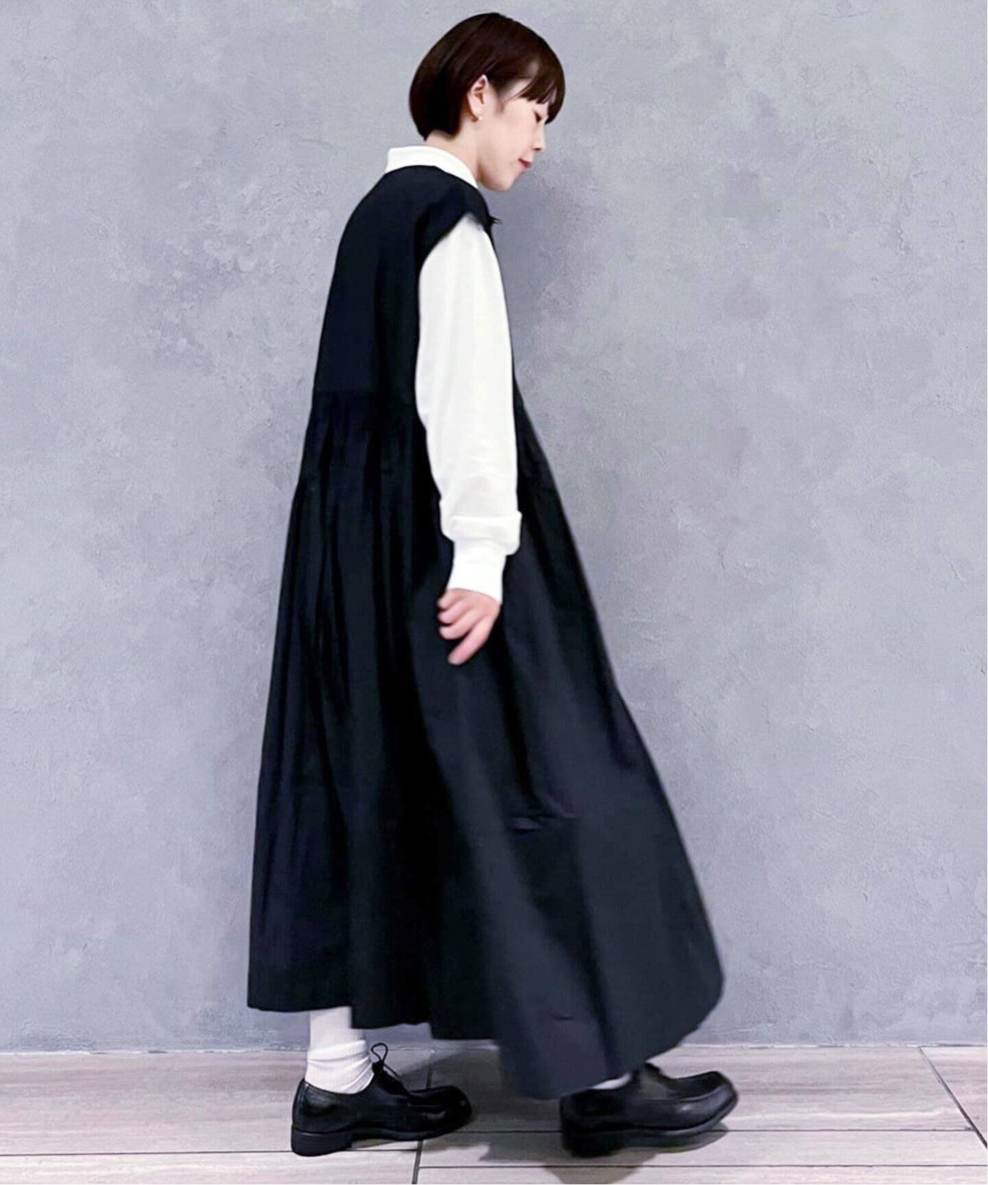 Khadi ＆ Co/カディ&コー】 GATHERED DRESS-ARIA（ワンピース  