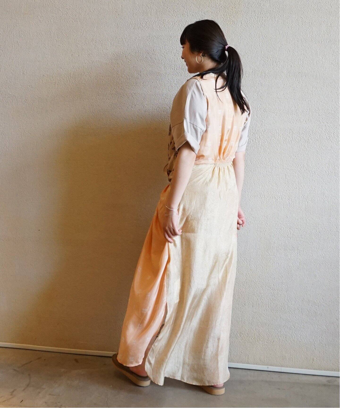 MES DEMOISELLES / メドモアゼル】PATCH SLEEVELESS DRESS（ワンピース 
