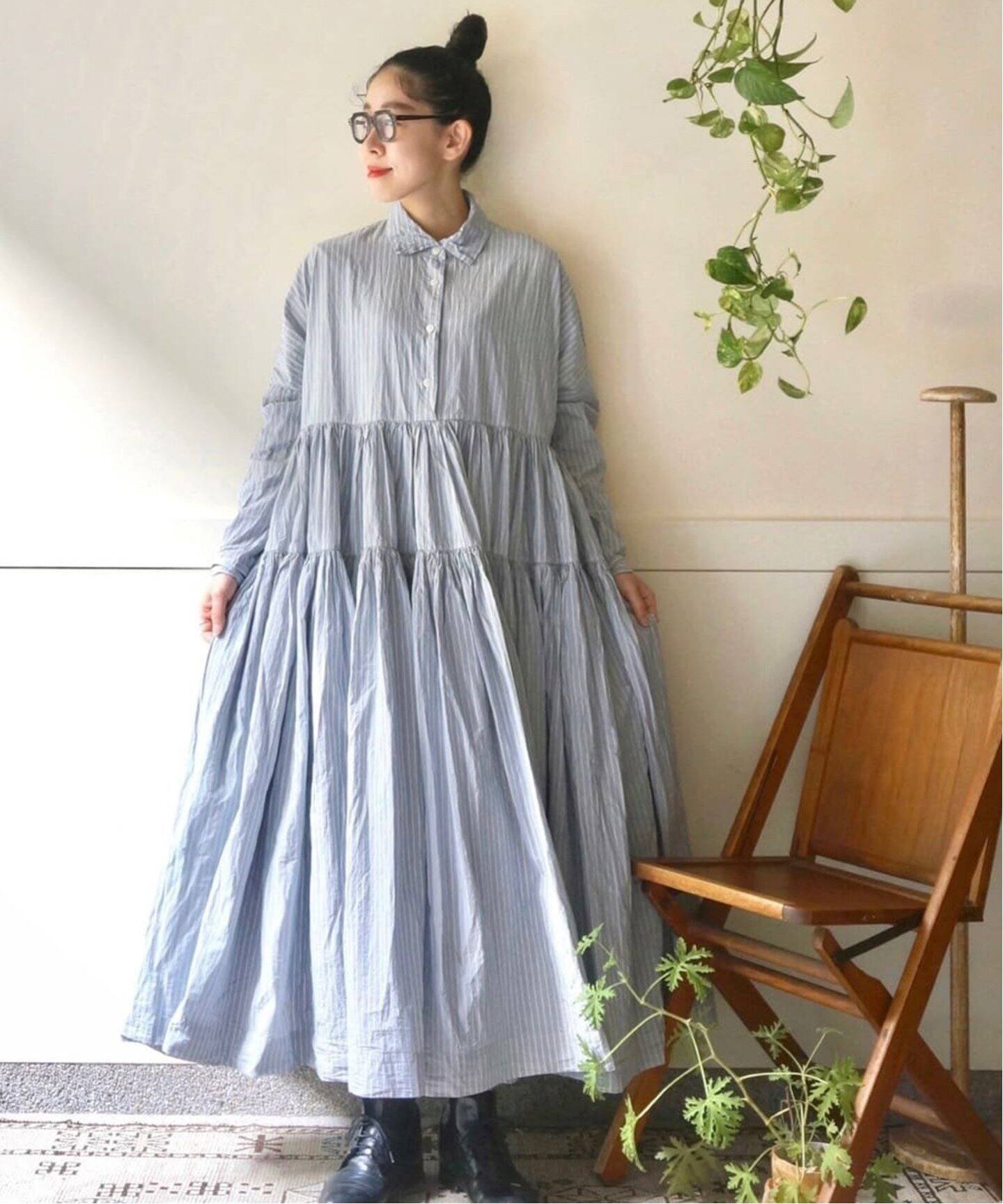CASEY CASEY / ケイシー・ケイシー】STEPHY DRESS(STRIPE 