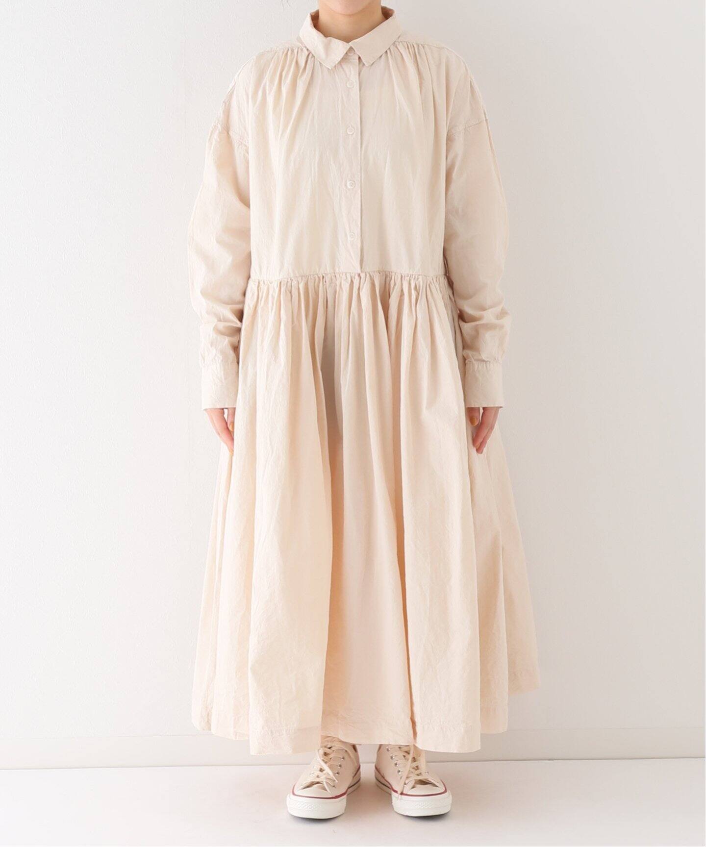 CASEY CASEY / ケイシー・ケイシー】GATHER DRESS（ワンピース  