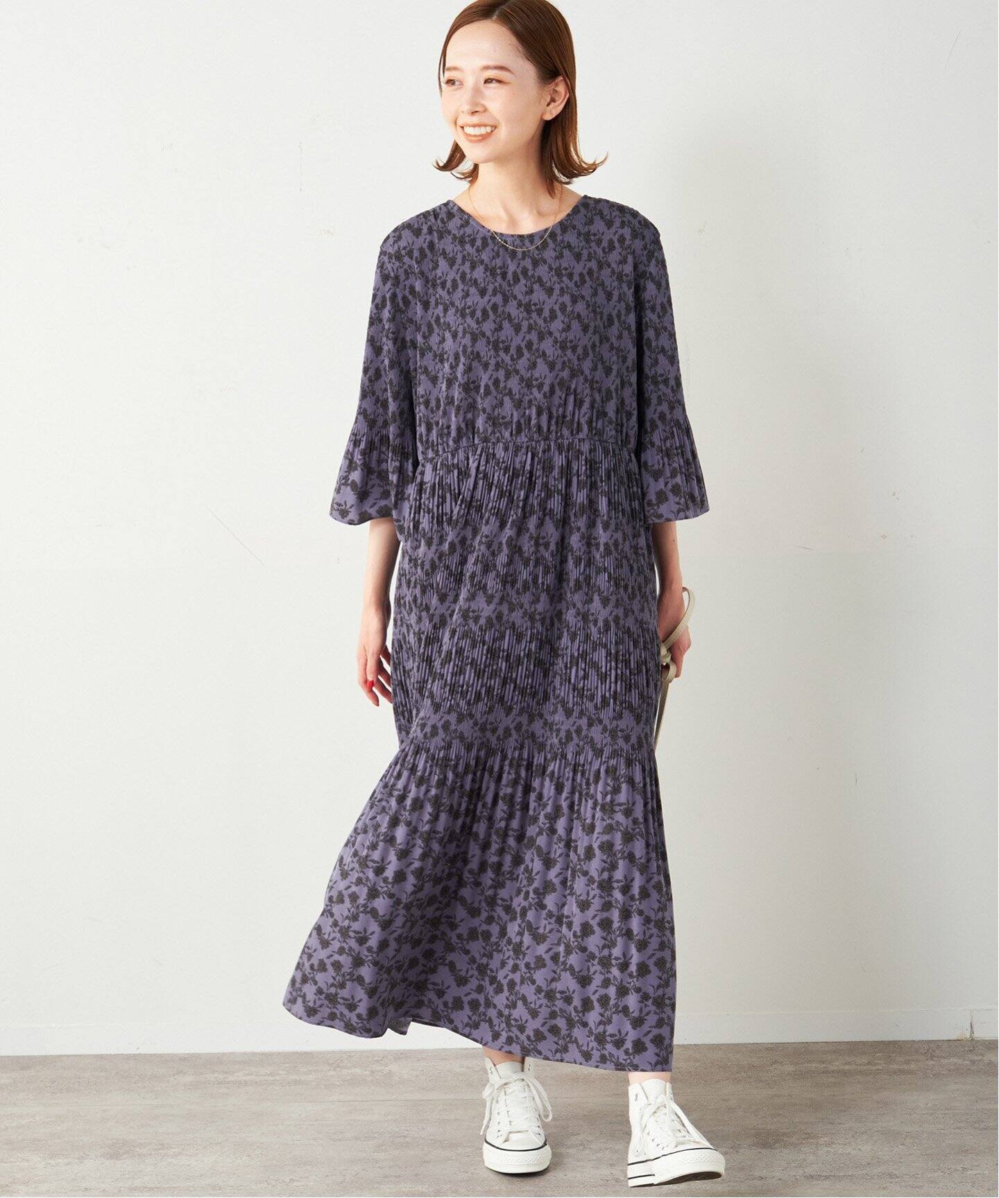 マジョリカプリーツフラワーワンピース（ワンピース）｜JOURNAL  