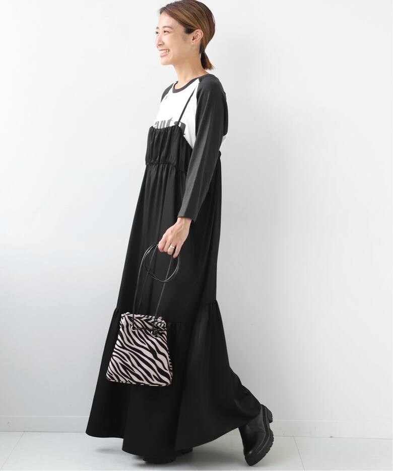 レーヨンサテンロングキャミワンピース（ワンピース）｜JOURNAL  