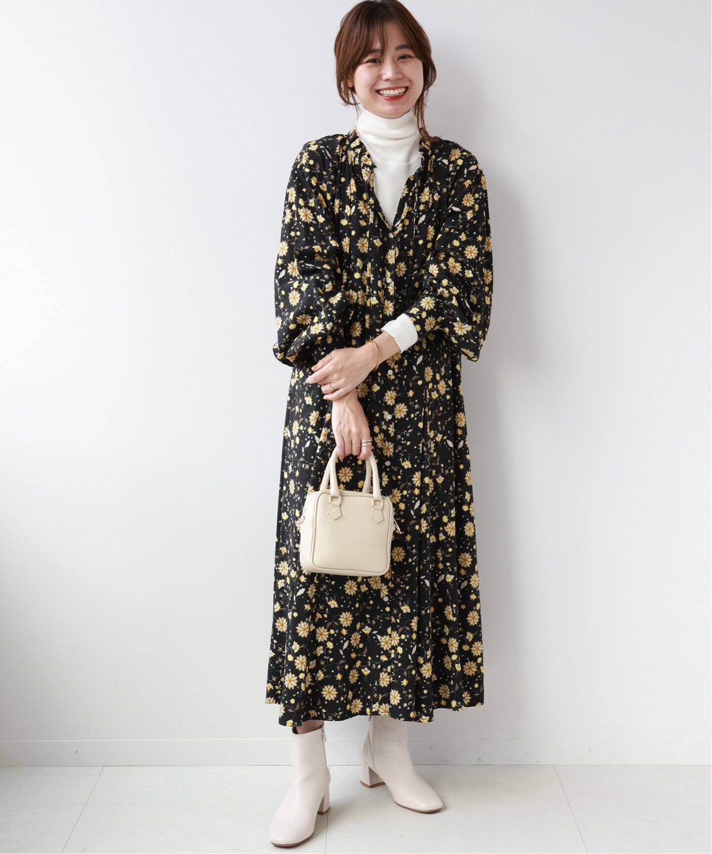 アーティフラワープリントワンピース（ワンピース）｜JOURNAL STANDARD  