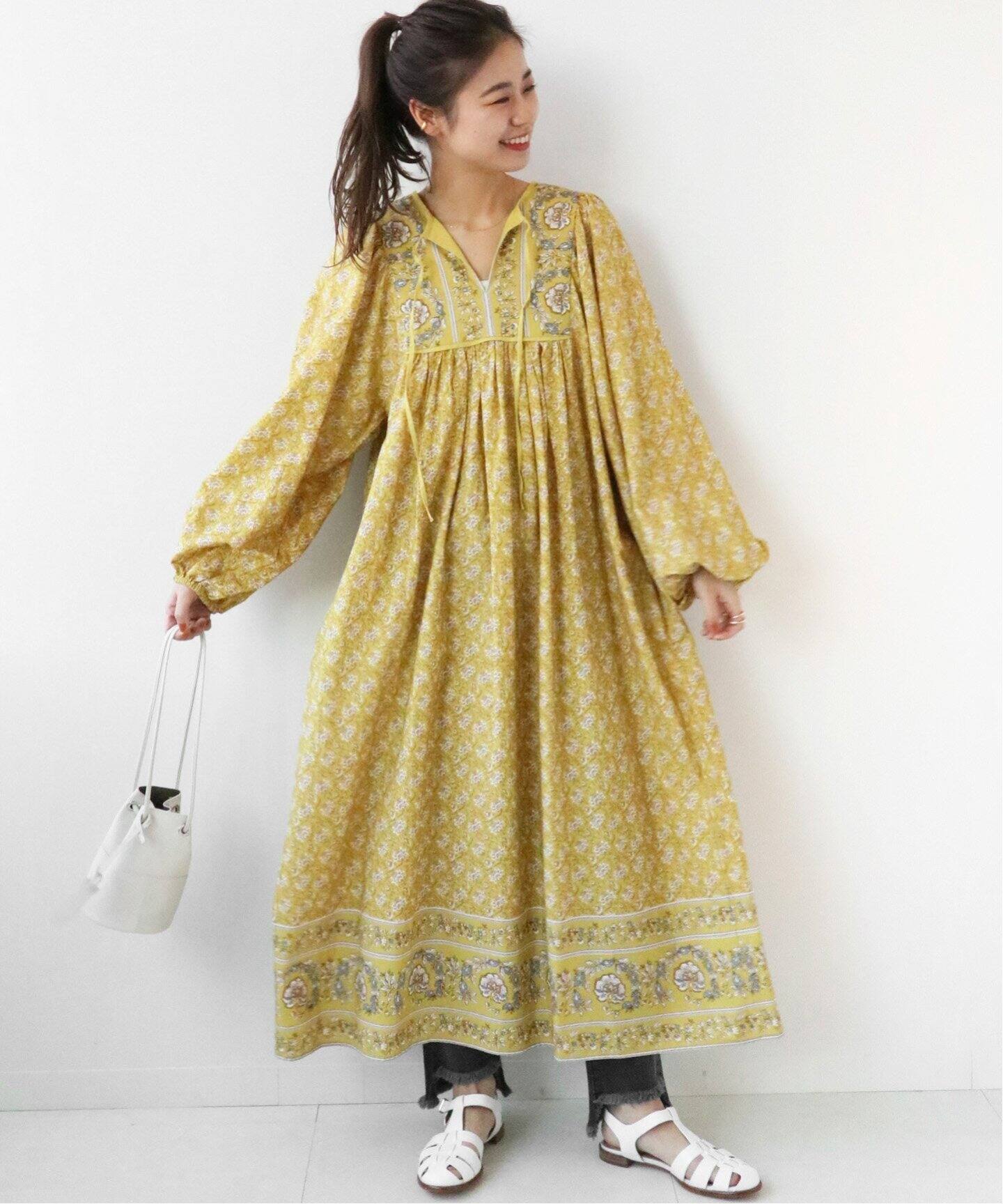 パネルプリントワンピース◇（ワンピース）｜JOURNAL STANDARD relume  