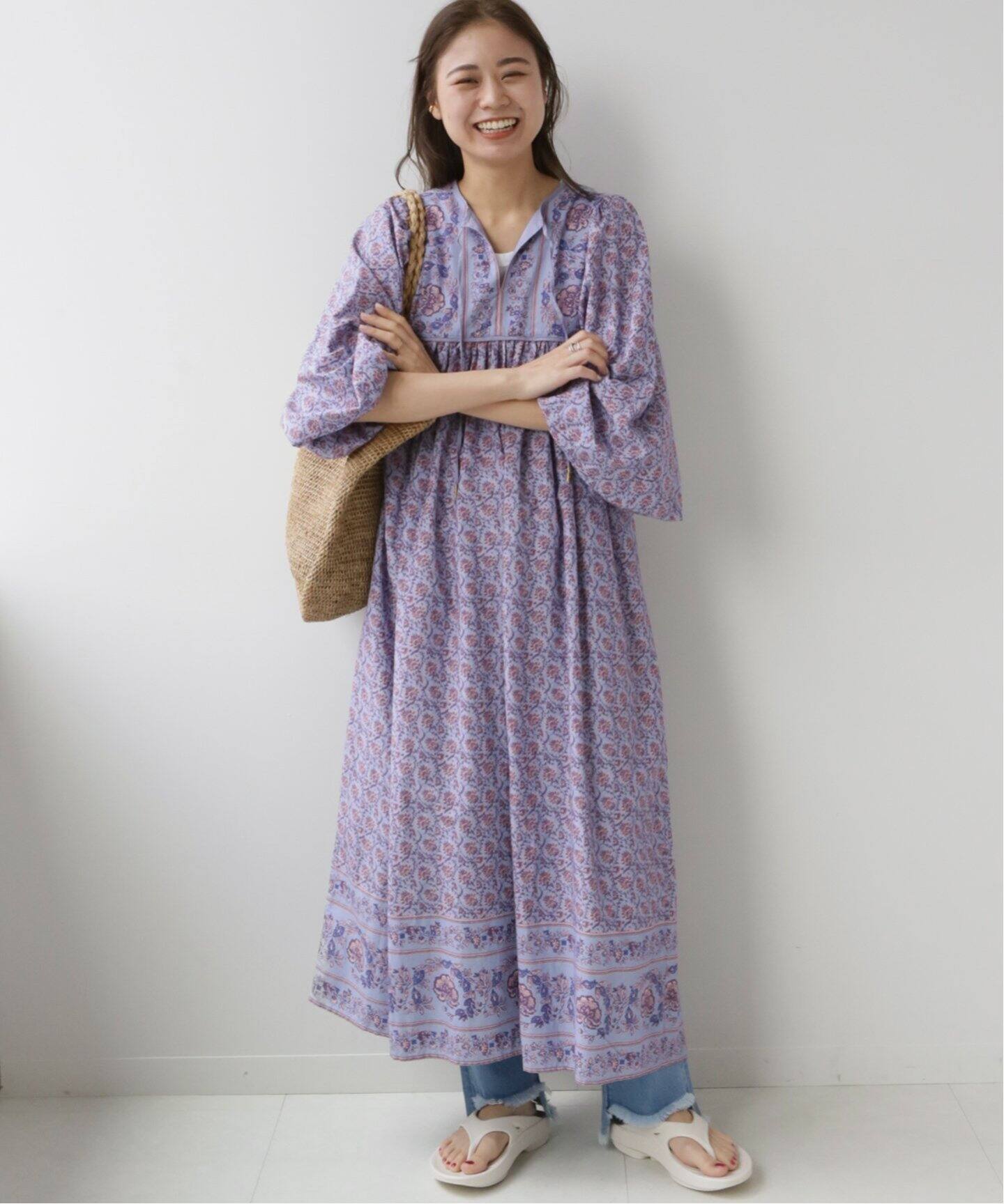 パネルプリントワンピース（ワンピース）｜JOURNAL STANDARD relume  