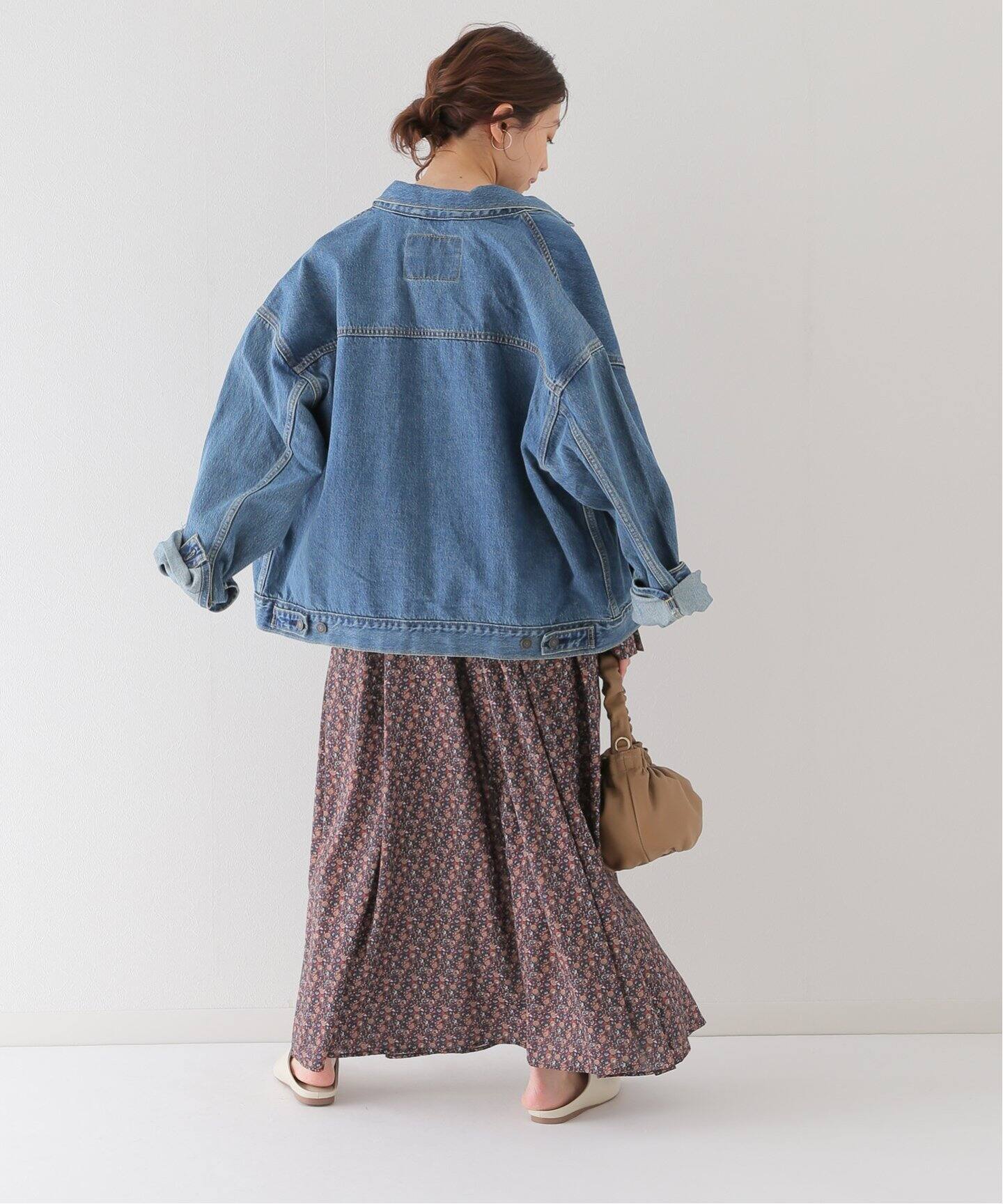 小花柄ギャザースモックワンピース（ワンピース）｜JOURNAL STANDARD  