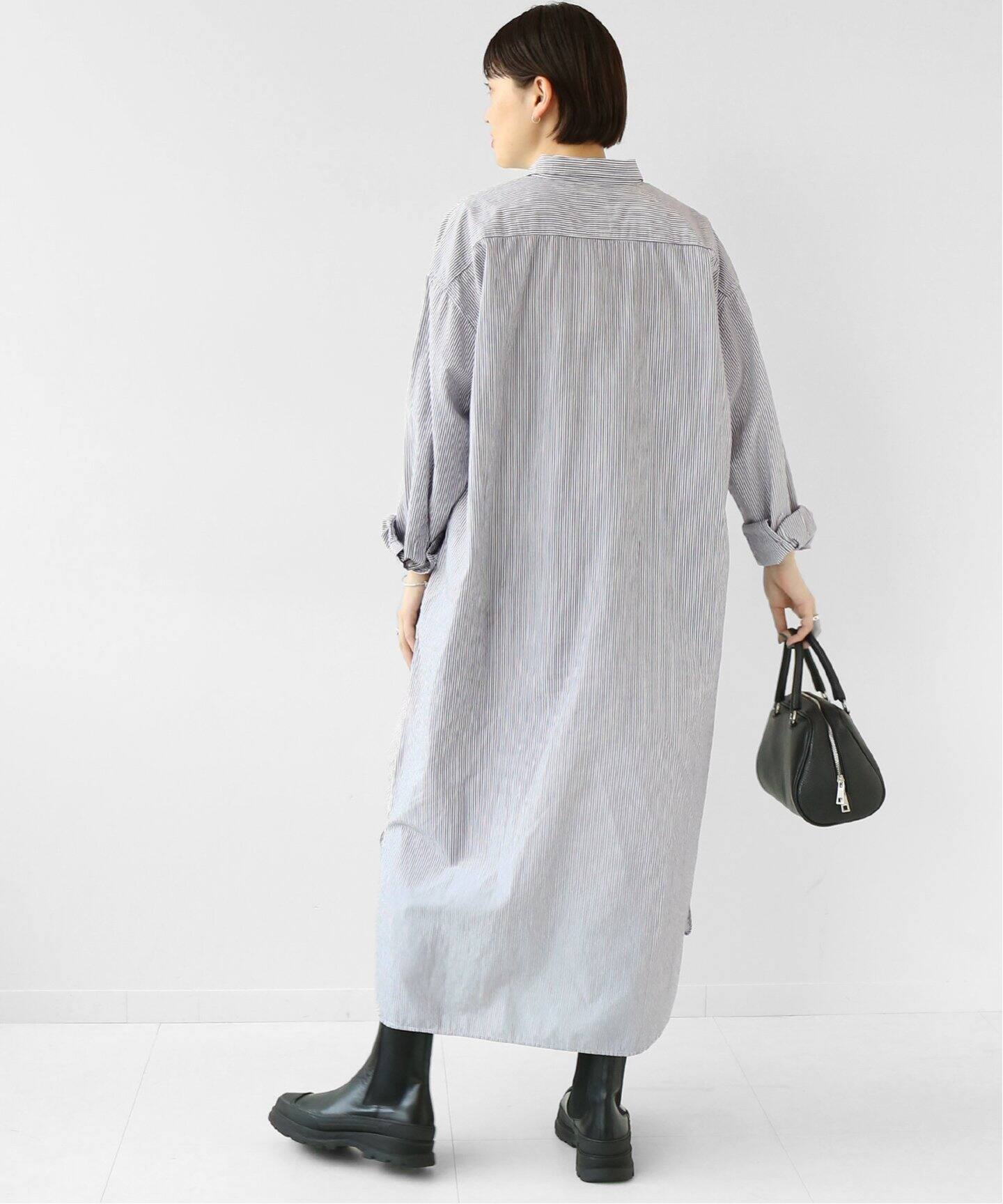 ARMEN/アーメン】REGULAR COLLAR MAXI OP：別注ワンピース（ワンピース  