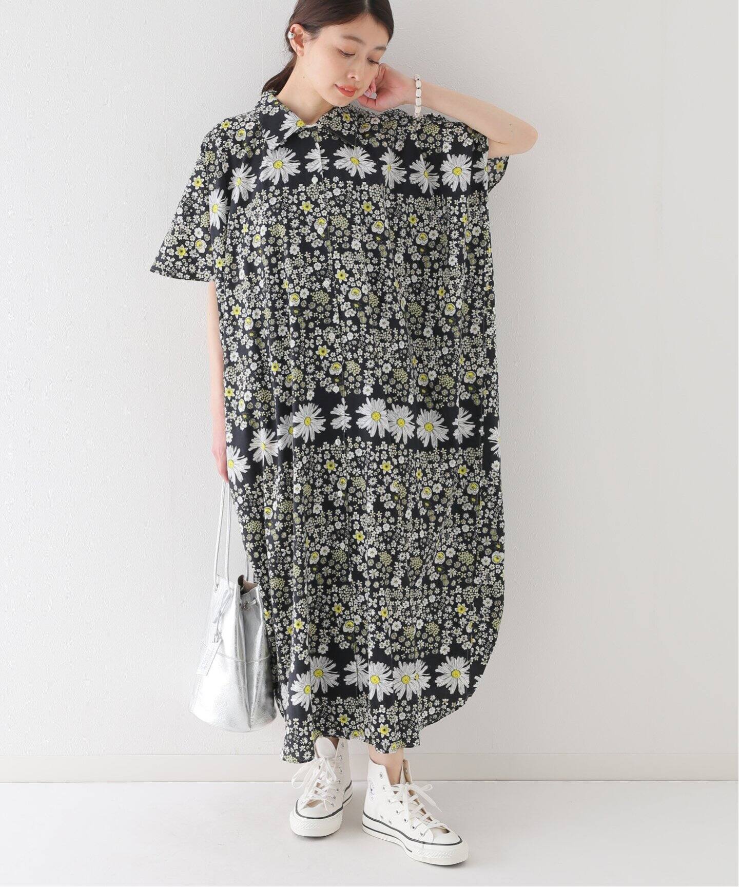 別注【NOMA t.d./ノーマティーディー】*RELUME Open Collar Shirt  