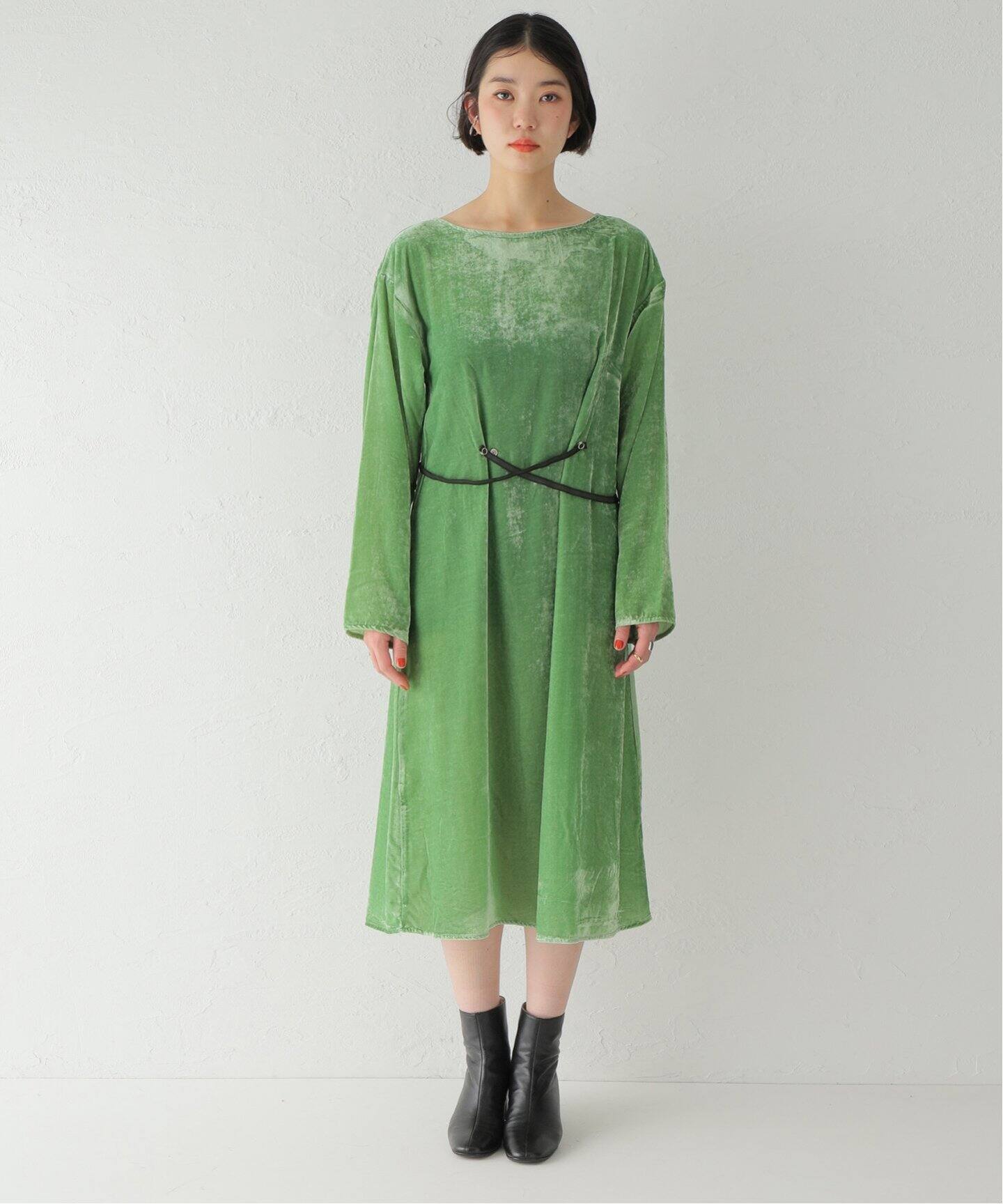 BASERANGE/ベースレンジ】UNIR DRESS：ワンピース（ワンピース 