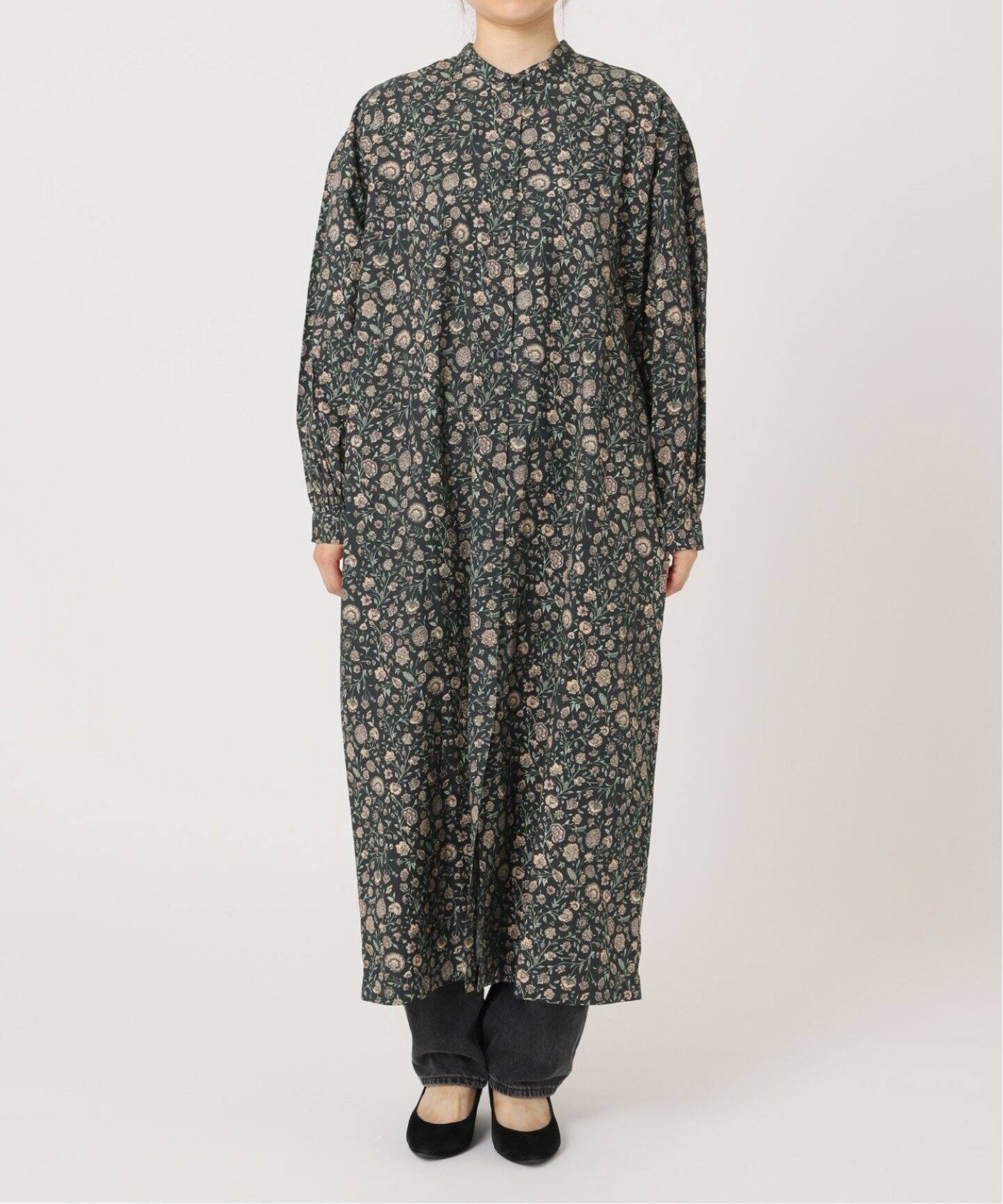WEB限定追加》別注【SOIL/ソイル】*RELUME FLOWER B/C MAXI DRESS 