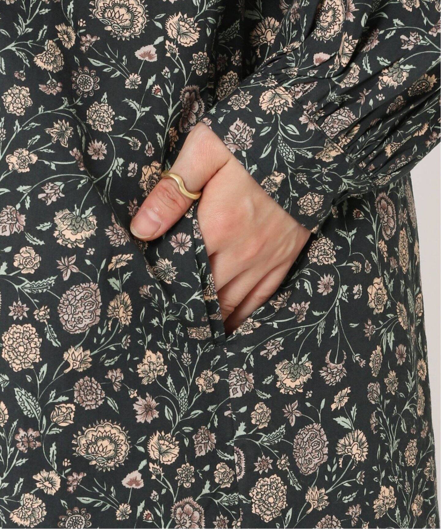 WEB限定追加》別注【SOIL/ソイル】*RELUME FLOWER B/C MAXI DRESS 
