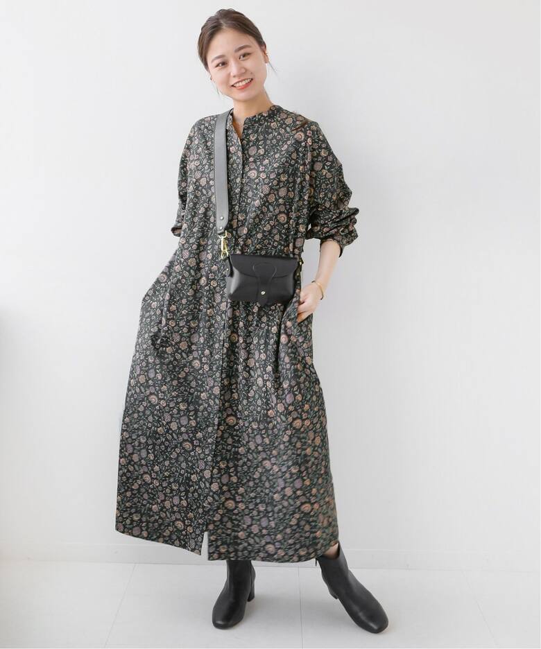 WEB限定追加》別注【SOIL/ソイル】*RELUME FLOWER B/C MAXI DRESS 