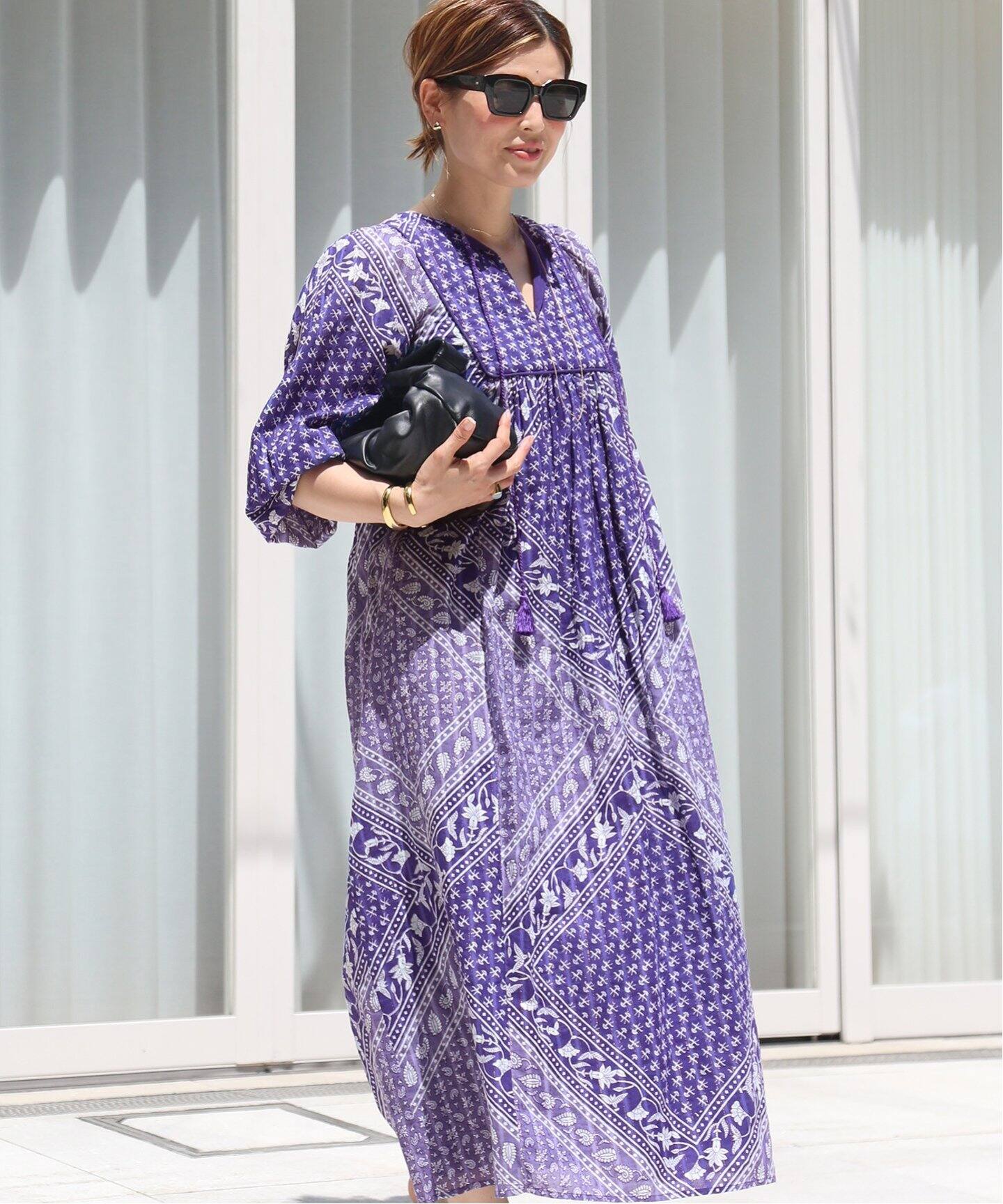 SARA MALLIKA/サラマリカ】PRINT ドレス（ドレス）｜Deuxieme Classe  