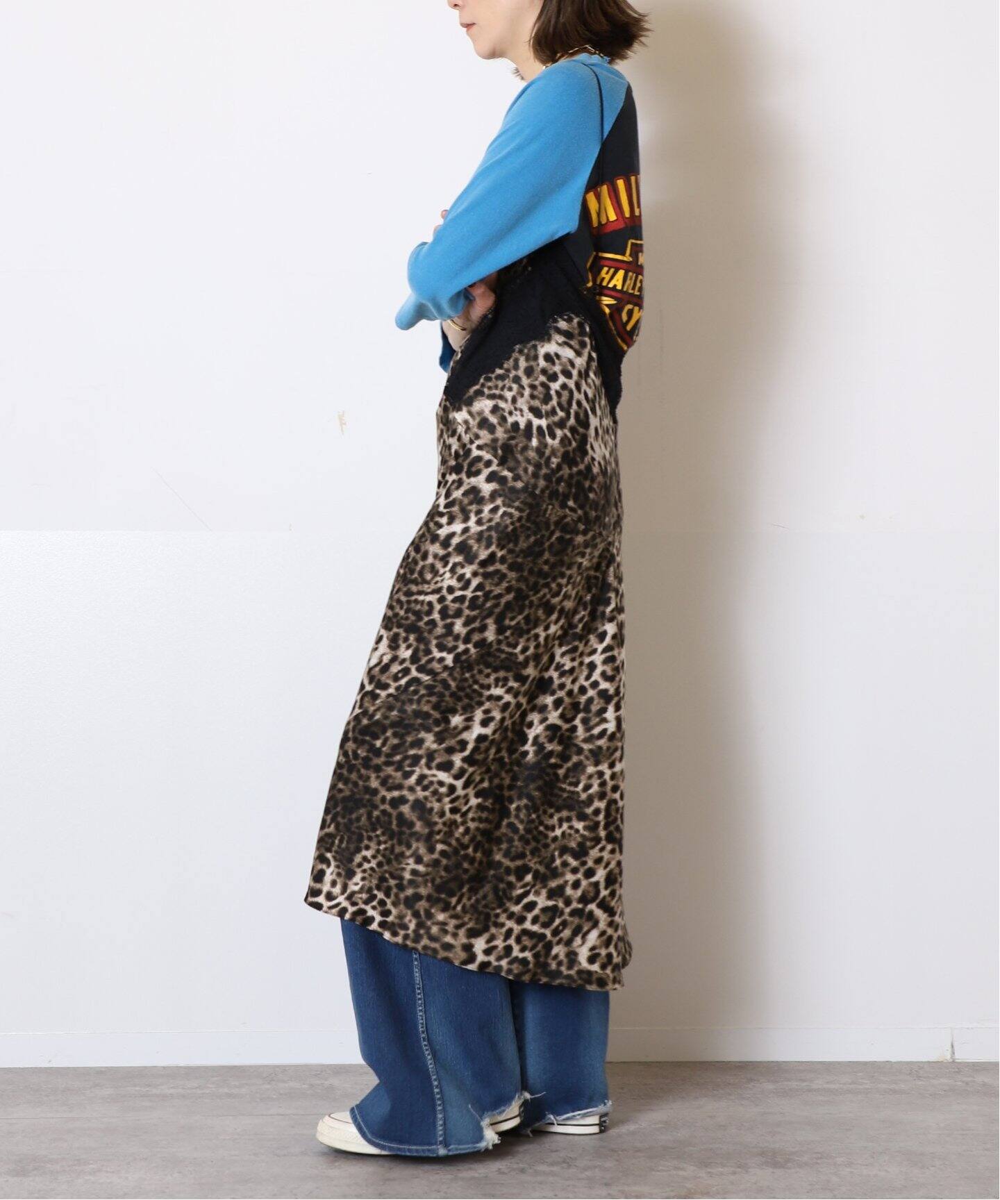 LEOPARD LACE キャミ ドレス（ドレス）｜MUSE de Deuxieme Classe 