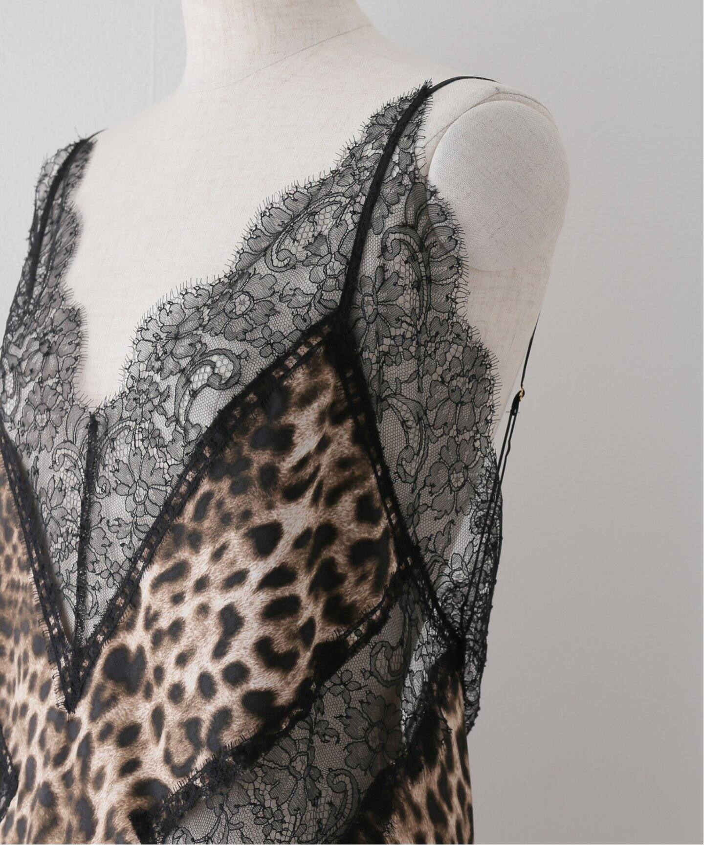 LEOPARD LACE キャミ ドレス（ドレス）｜MUSE de Deuxieme Classe 