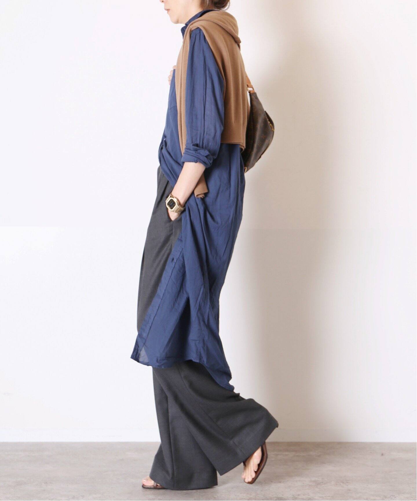 FRANK&EILEEN/フランクアンドアイリーン】ORGANIC VOILE シャツ  