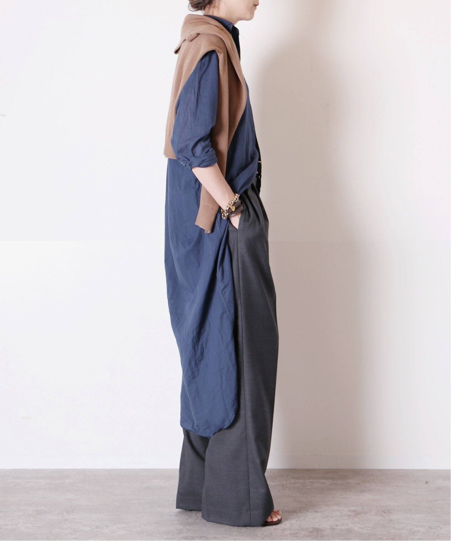 FRANK&EILEEN/フランクアンドアイリーン】ORGANIC VOILE シャツ 