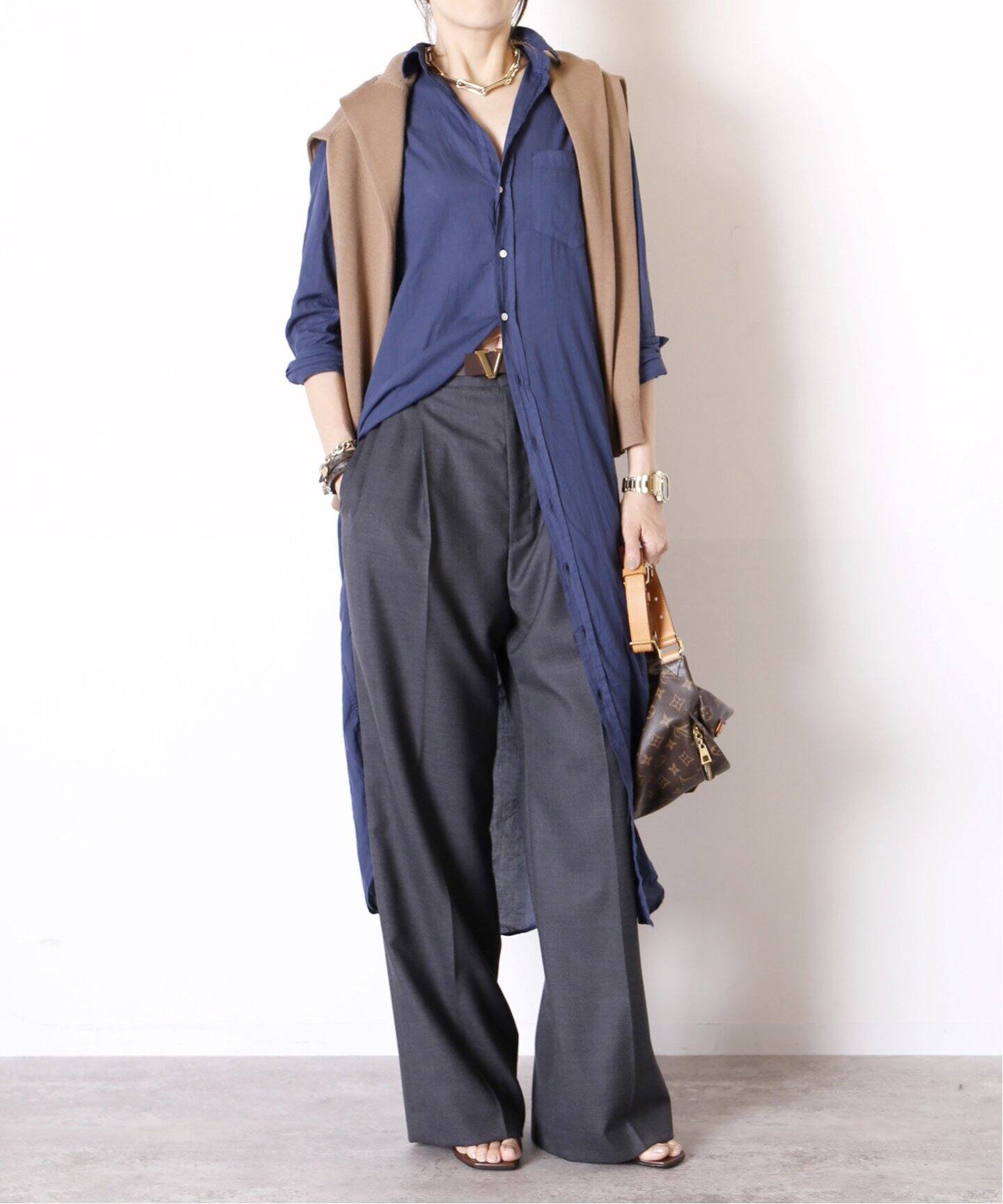 FRANK&EILEEN/フランクアンドアイリーン】ORGANIC VOILE シャツ 