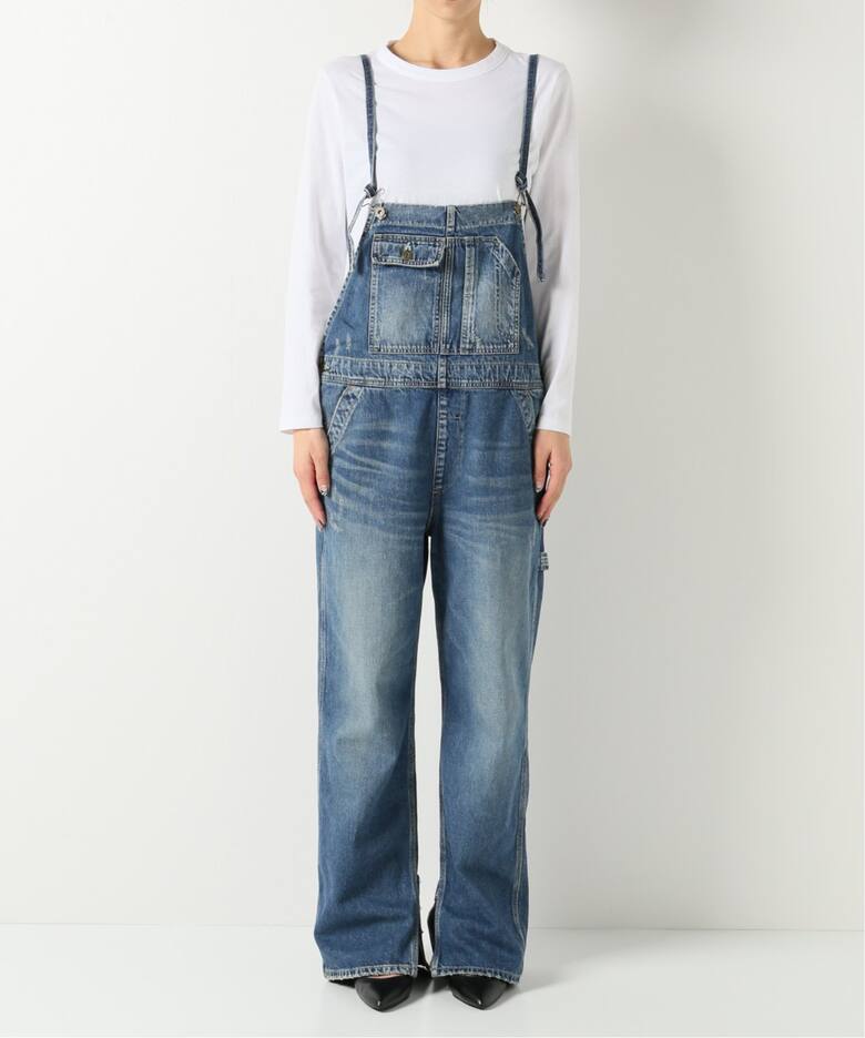 Denim over all（サロペット／オーバーオール）｜L
