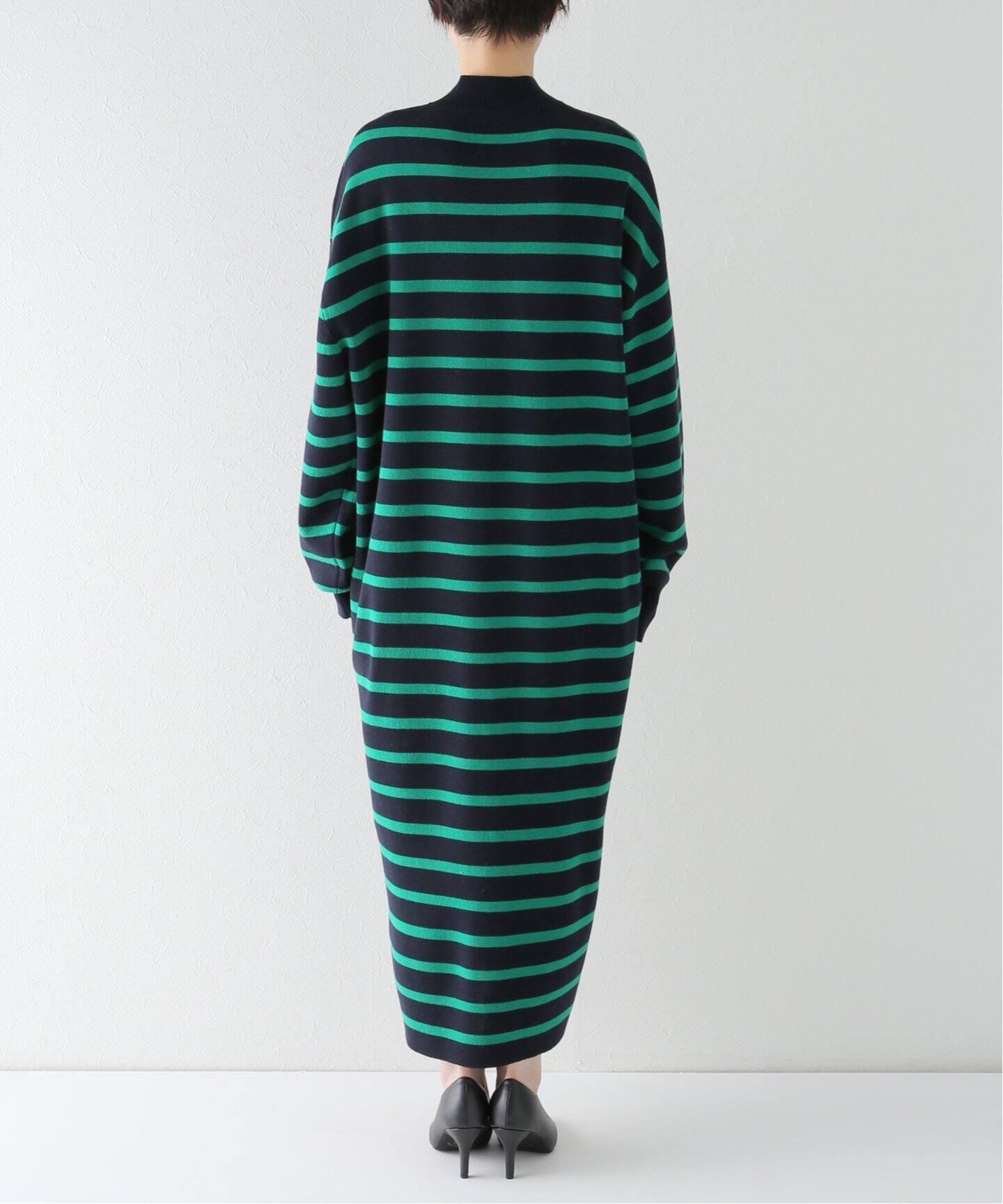 Border Knit Onepiece（ワンピース）｜L 