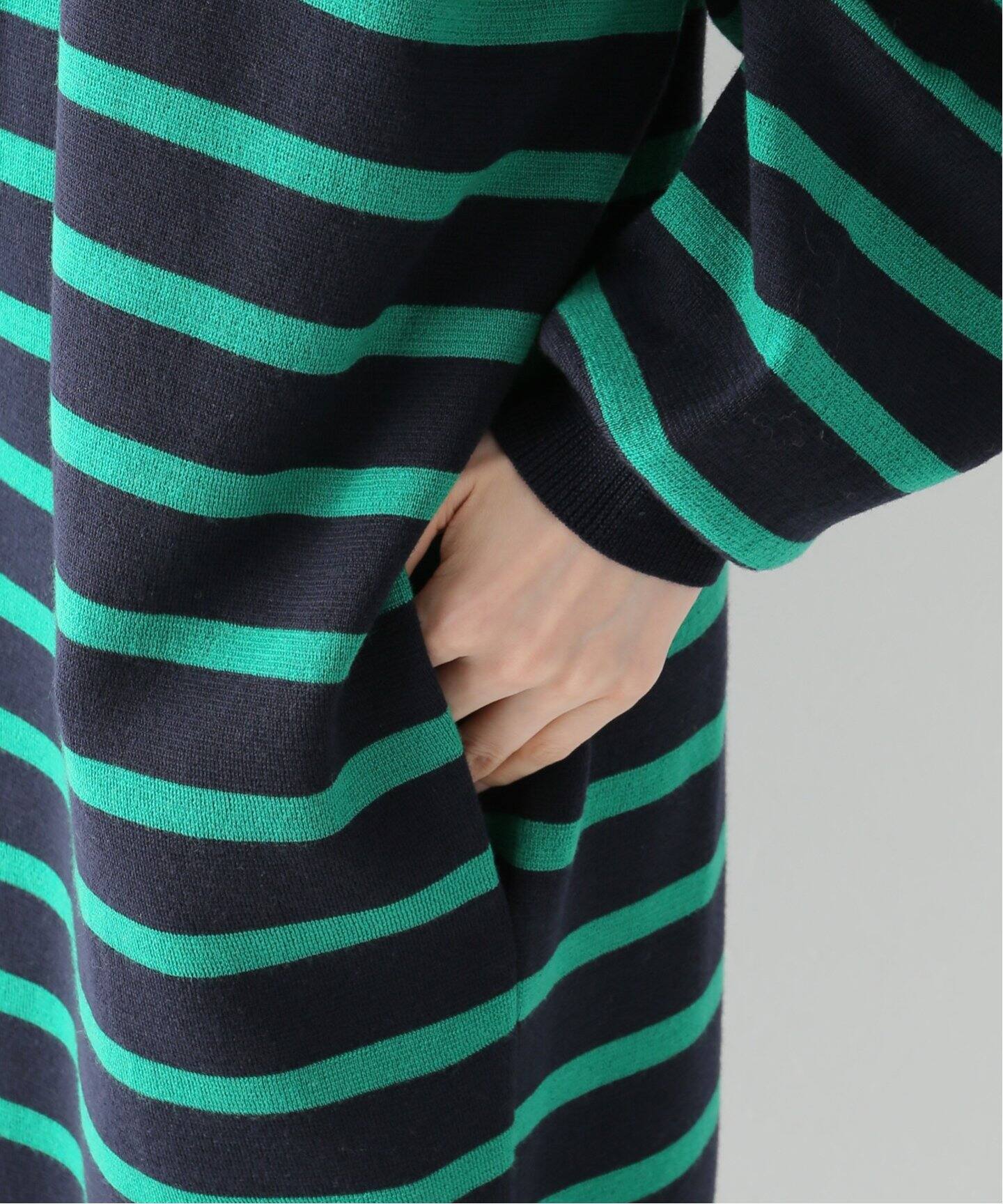 Border Knit Onepiece（ワンピース）｜L 