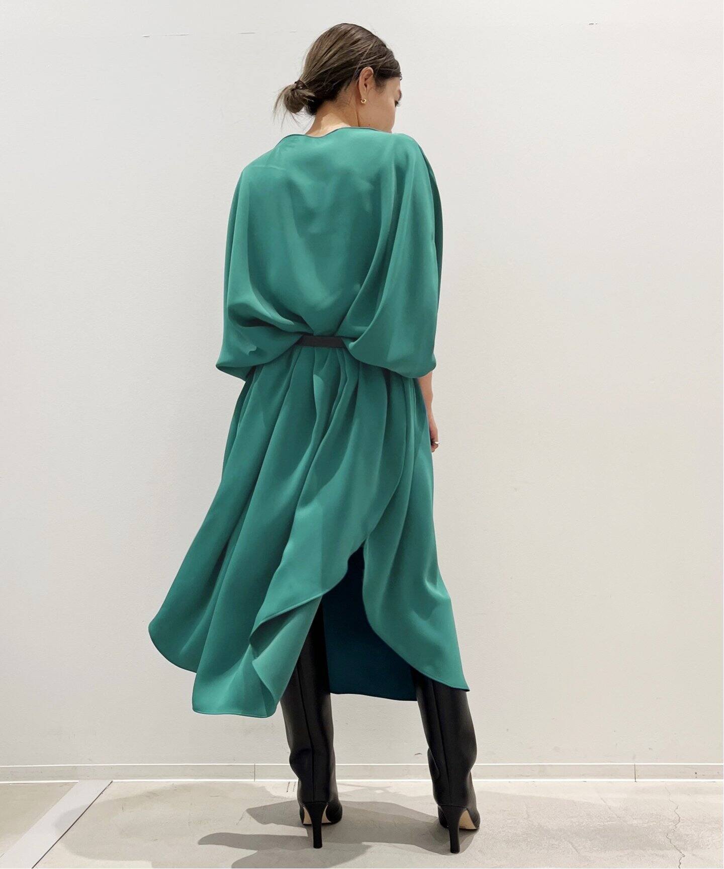 ベルト付き2wayワンピース（ワンピース）｜L 