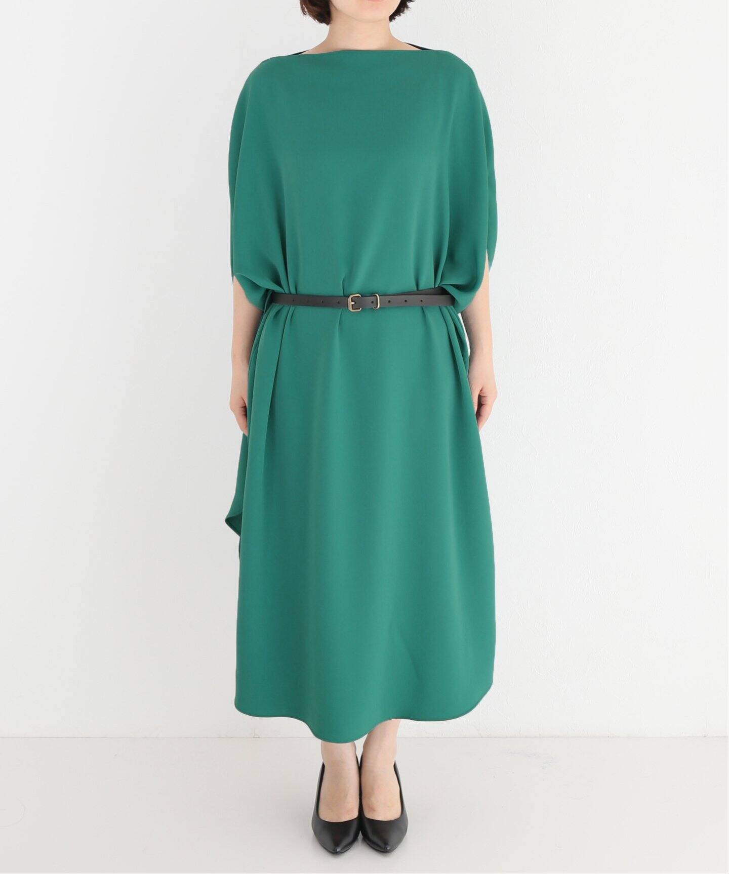 ベルト付き2wayワンピース（ワンピース）｜L 