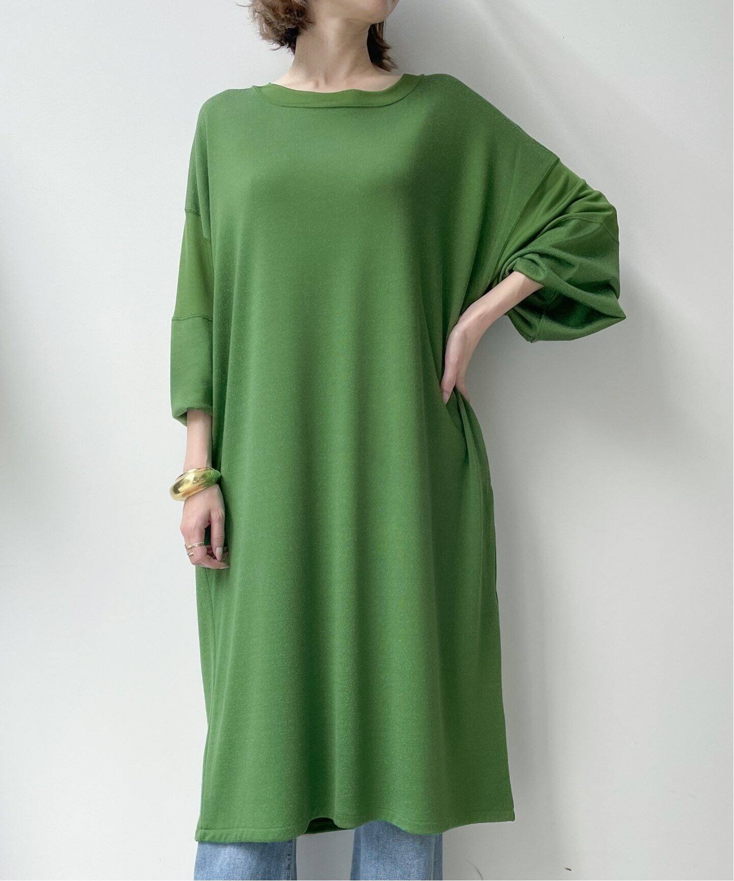 REMI RELIEF/レミレリーフ】Filament Rayon OnePiece（ワンピース）｜L  