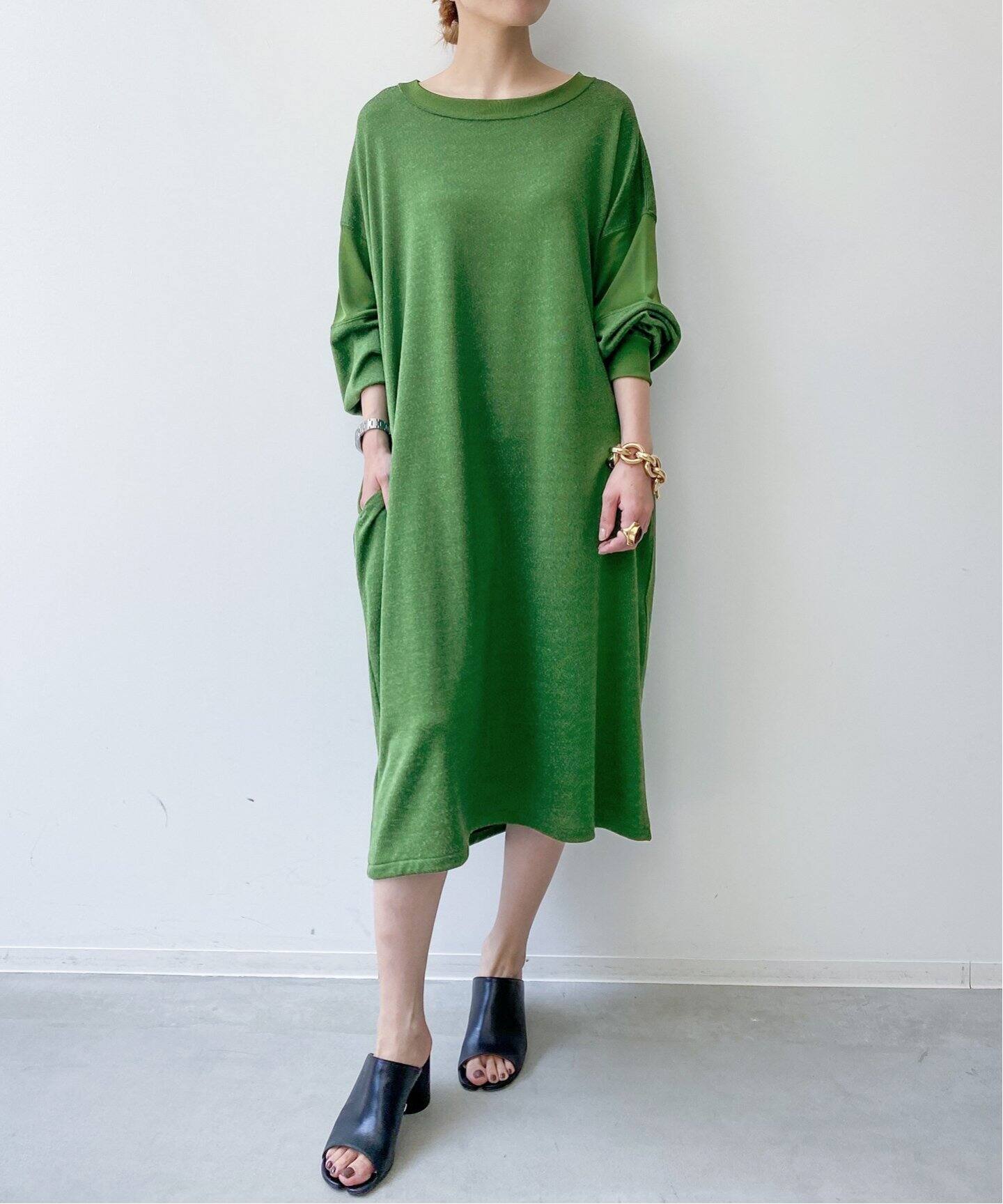 REMI RELIEF/レミレリーフ】Filament Rayon OnePiece（ワンピース）｜L  