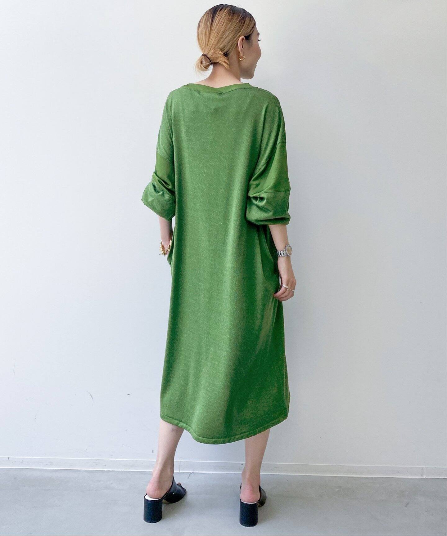 REMI RELIEF/レミレリーフ】Filament Rayon OnePiece  