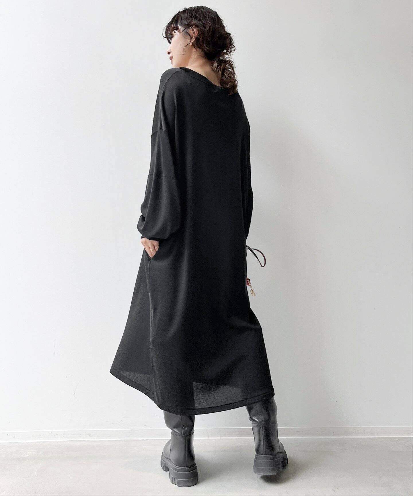REMI RELIEF/レミレリーフ】Filament Rayon OnePiece  