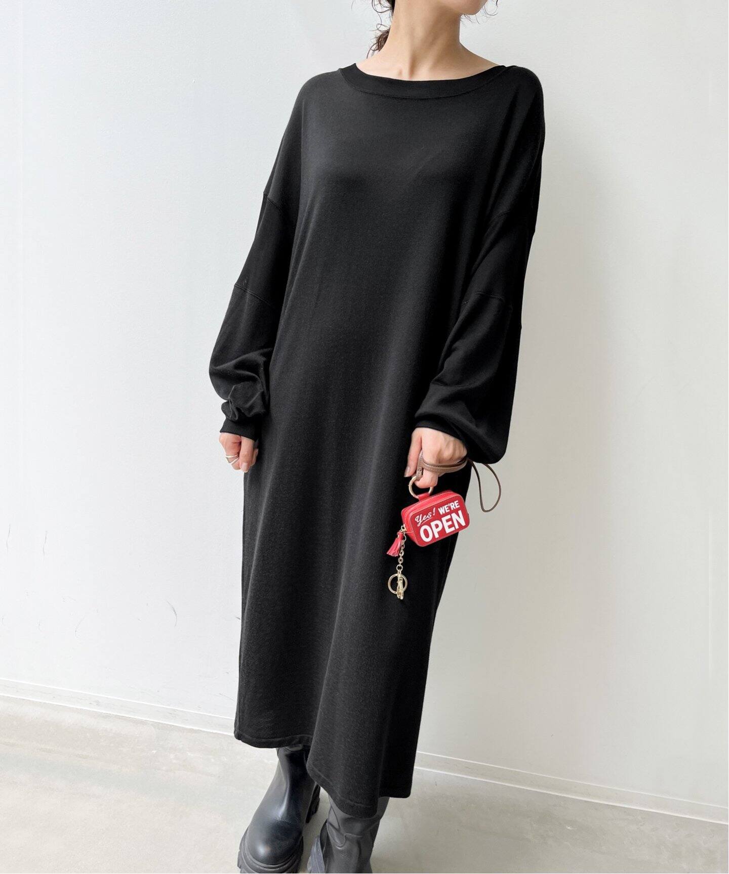 REMI RELIEF/レミレリーフ】Filament Rayon OnePiece  