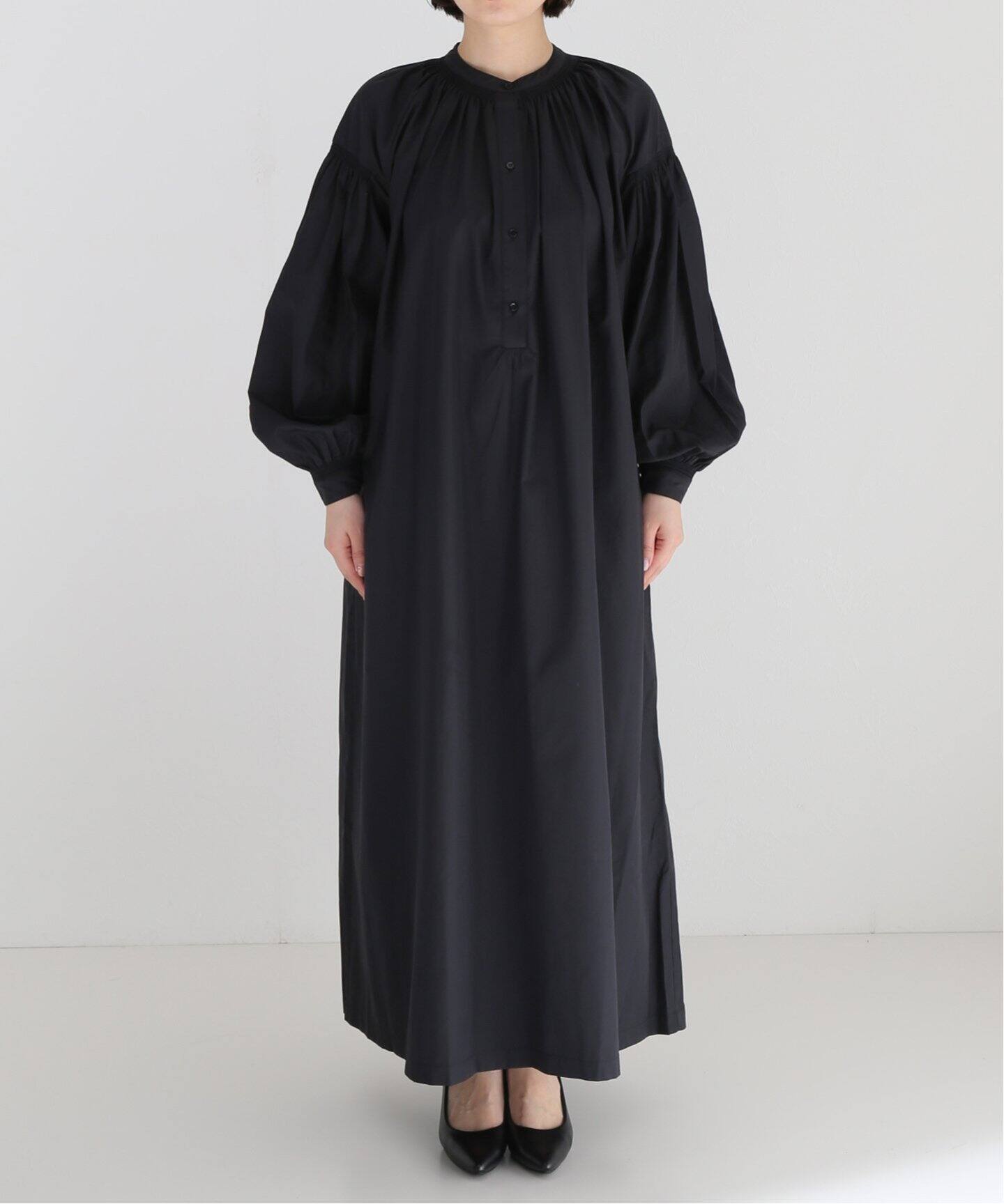 SU PARIS/ス パリス】Gather Dress（ワンピース）｜L 