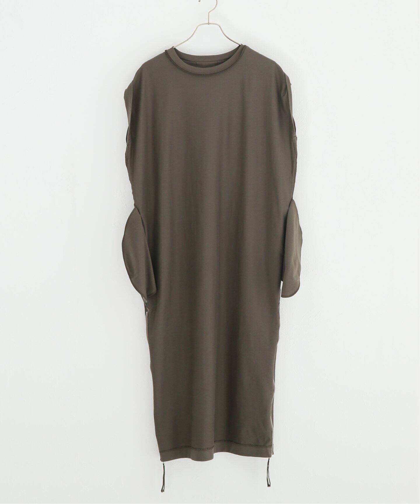 Americana/アメリカーナ】N/S SIDE ZIP Onepiece（ワンピース）｜L  