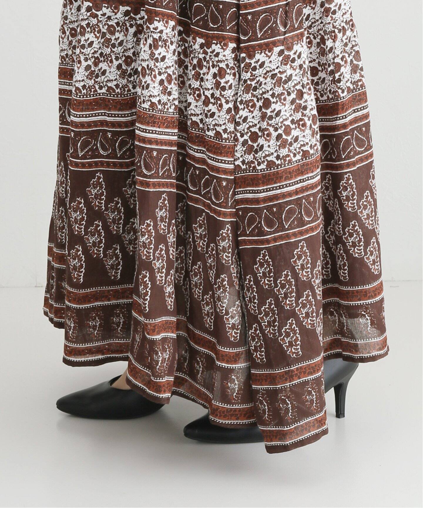 BLUE BOHEME/ブルー ボヘム】Printed Long Dress（ワンピース）｜L  