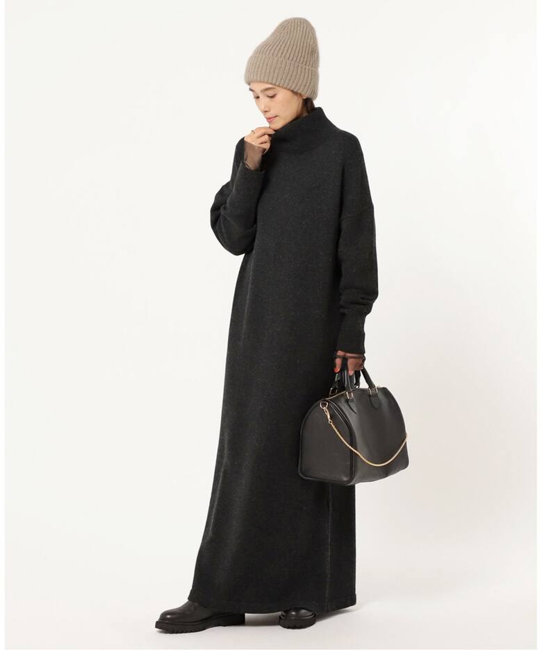 タートルネックニットワンピース（ワンピース）｜AP STUDIO（エーピー  