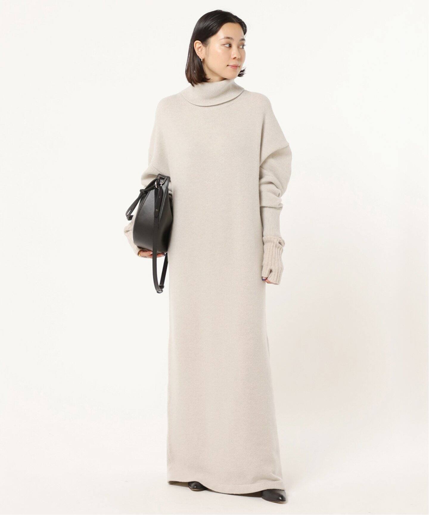 タートルネックニットワンピース（ワンピース）｜AP STUDIO（エーピー  