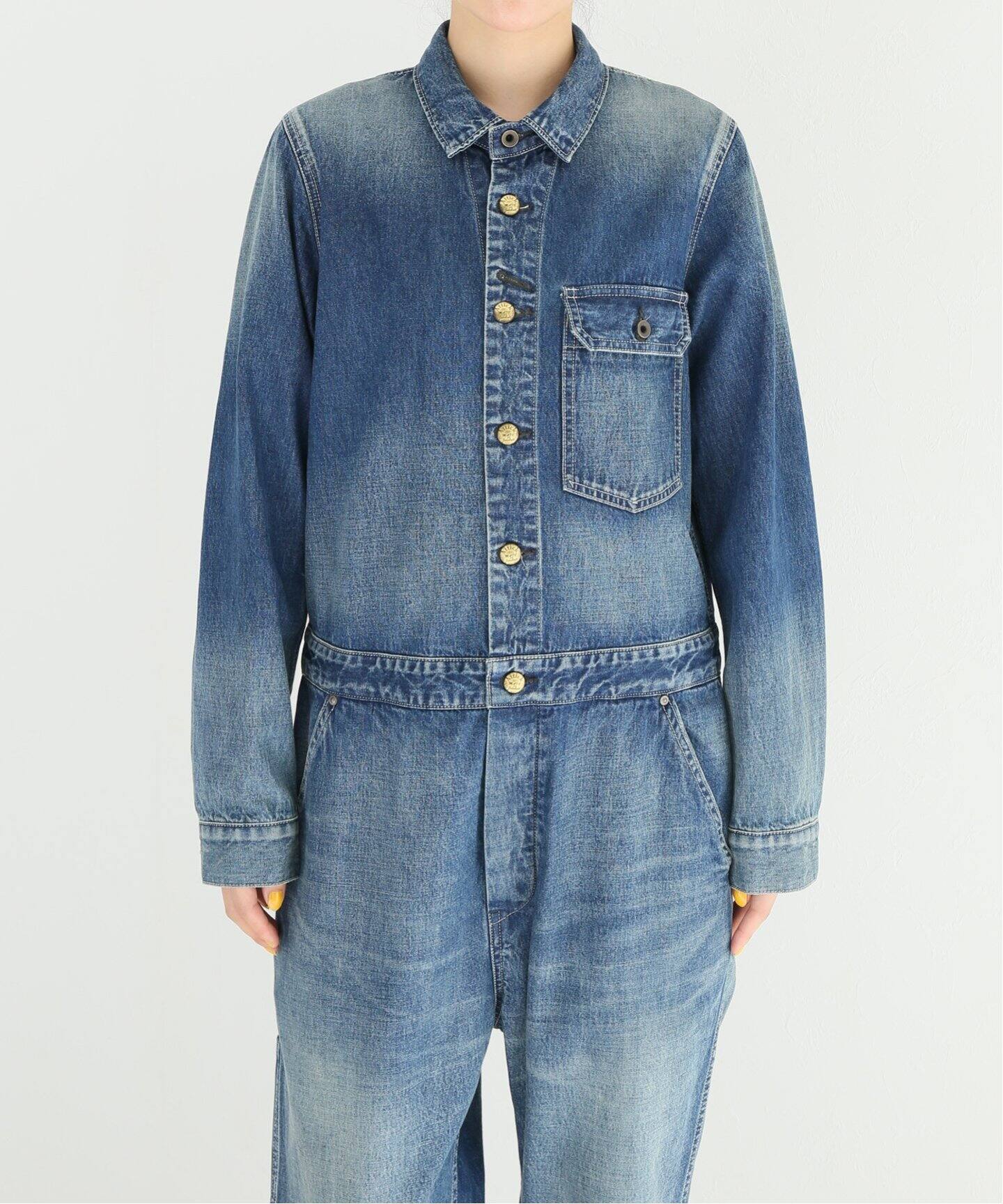 Attick by Johnbull/アティック バイ ジョンブル】Denim all in 