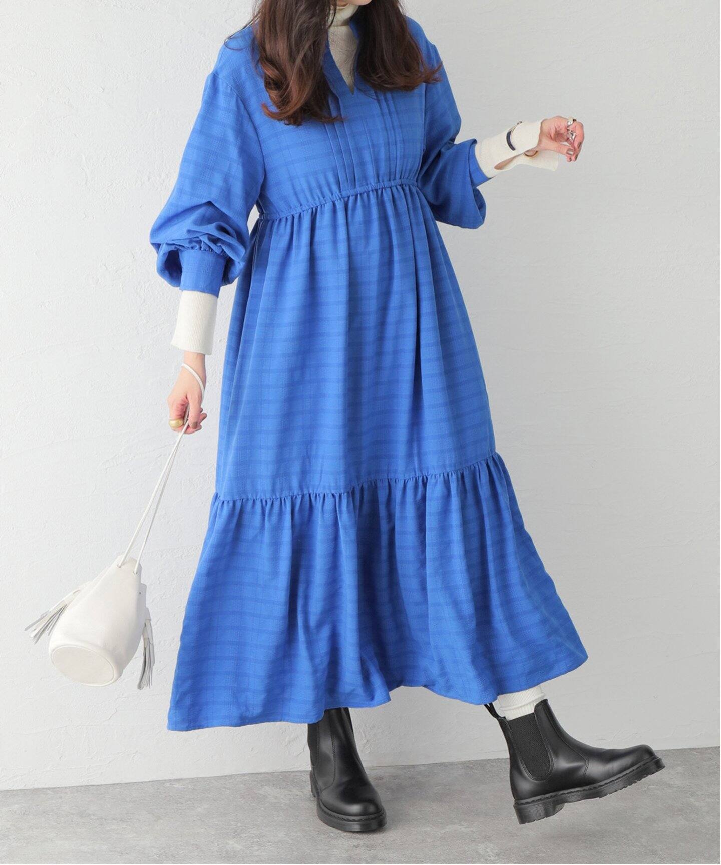 ピンタックワンピース B C Stock ベーセーストック 公式のファッション通販 Baycrew S Store