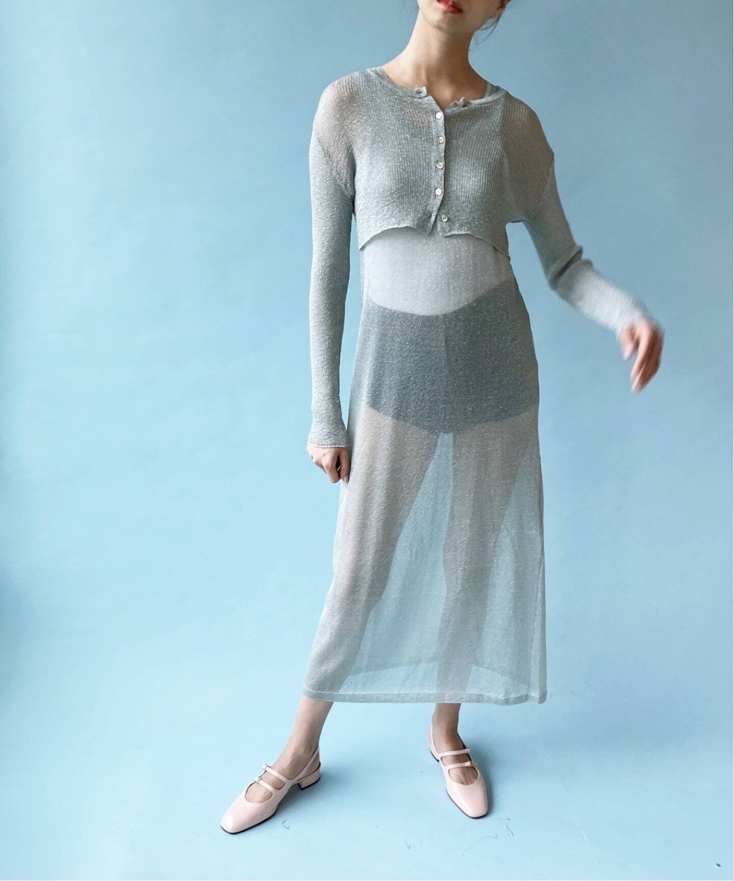 ラメニットワンピース（ワンピース）｜EDIT.FOR LULU（エディット  